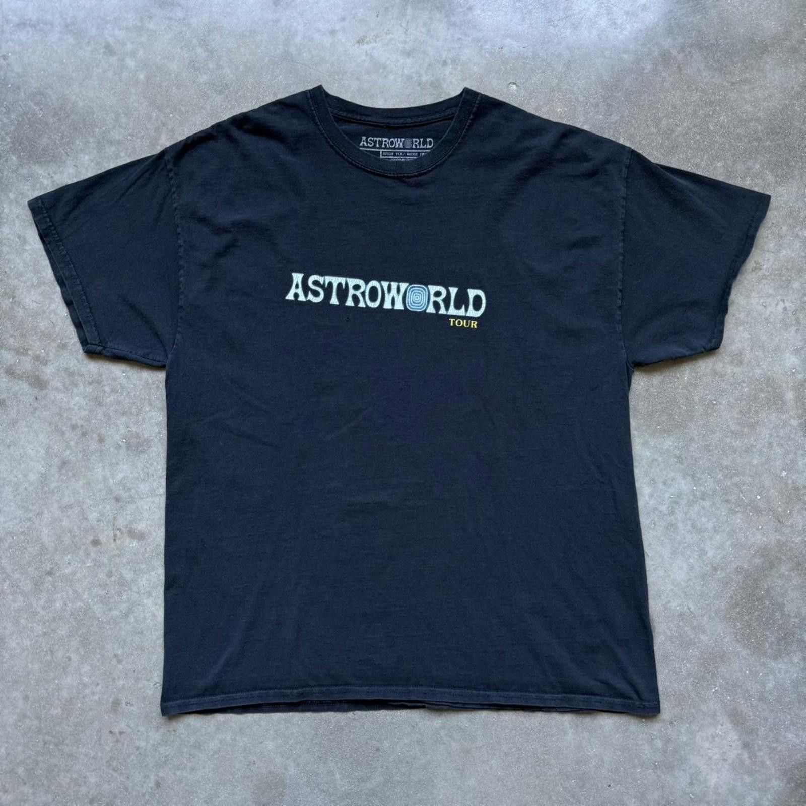 Travis Scott Travis Scott Astroworld “Wish You Were Here” Tour T-shirt Size US L / EU 52-54 / 3 - 2 Thumbnail