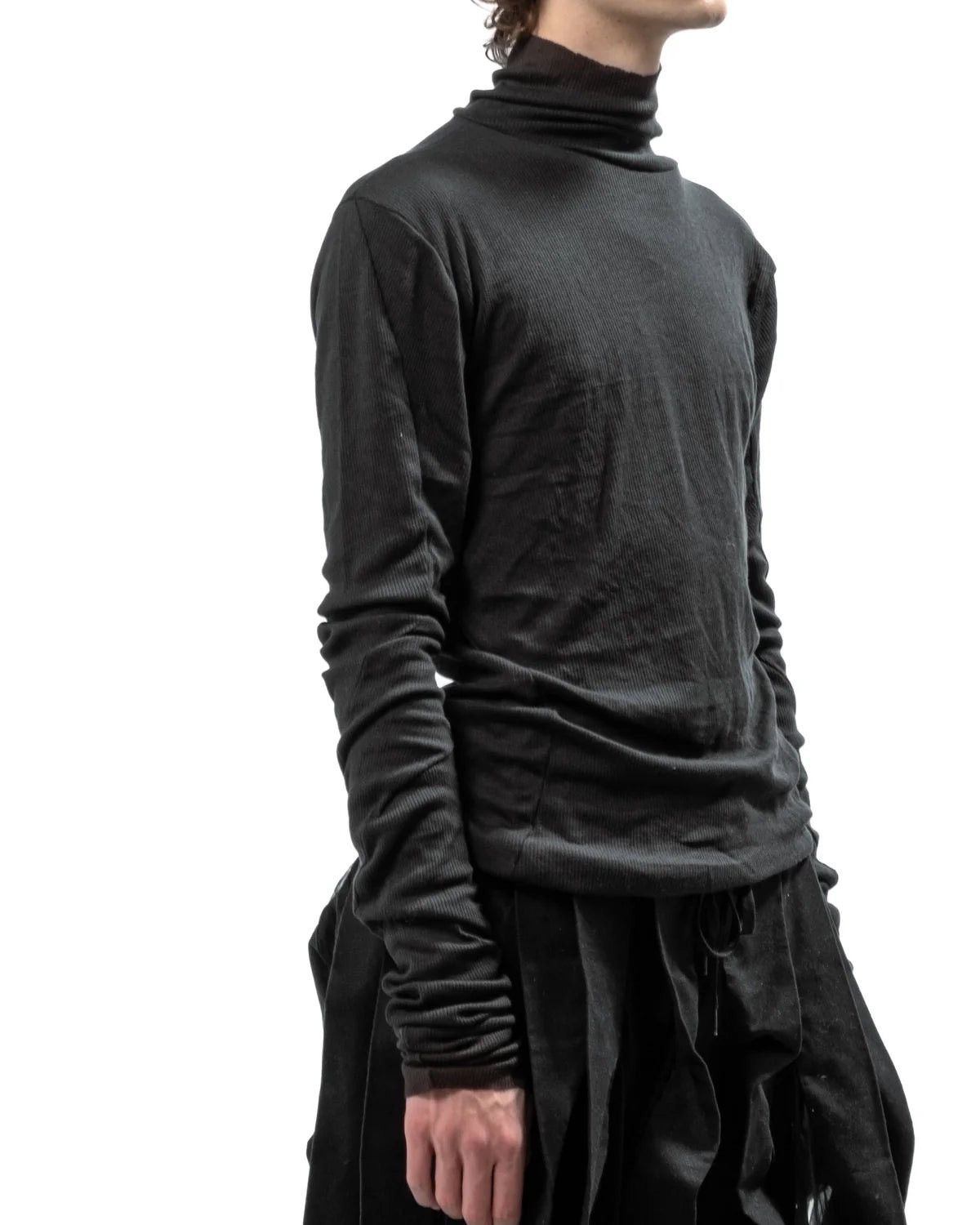 Jordan Arthur Smith Jordan Authur Smith BLACK SINGLE-LAYER TURTLENECK Size US M / EU 48-50 / 2 - 5 Thumbnail