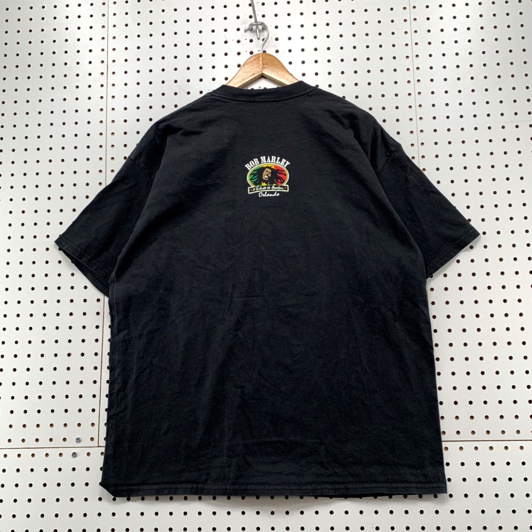 Vintage VINTAGE Bob Marley Universal Studios Shirt Mens XL Black 90s Reggae Quote Rasta Shirt Size US XL / EU 56 / 4 - 7 Thumbnail