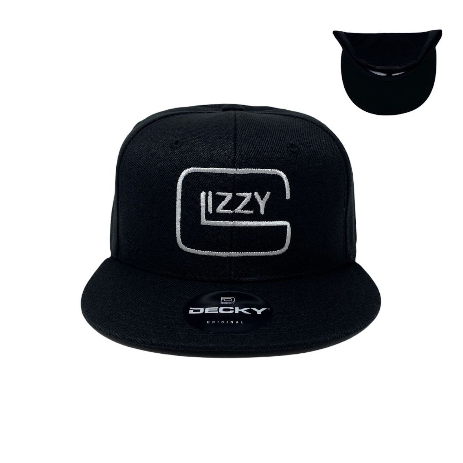 Other Glizzy Snapback Hat All Black Size ONE SIZE - 1 Thumbnail