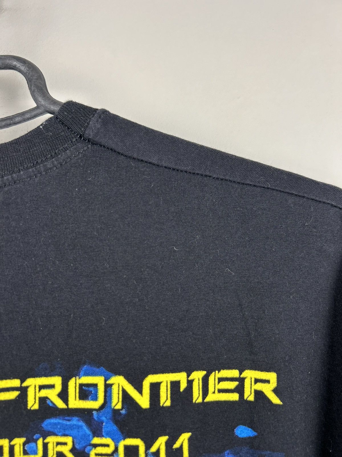 Band Tees Vintage Iron Maiden The Final Frontier World Tour 2011 Tee Size US XL / EU 56 / 4 - 12 Thumbnail