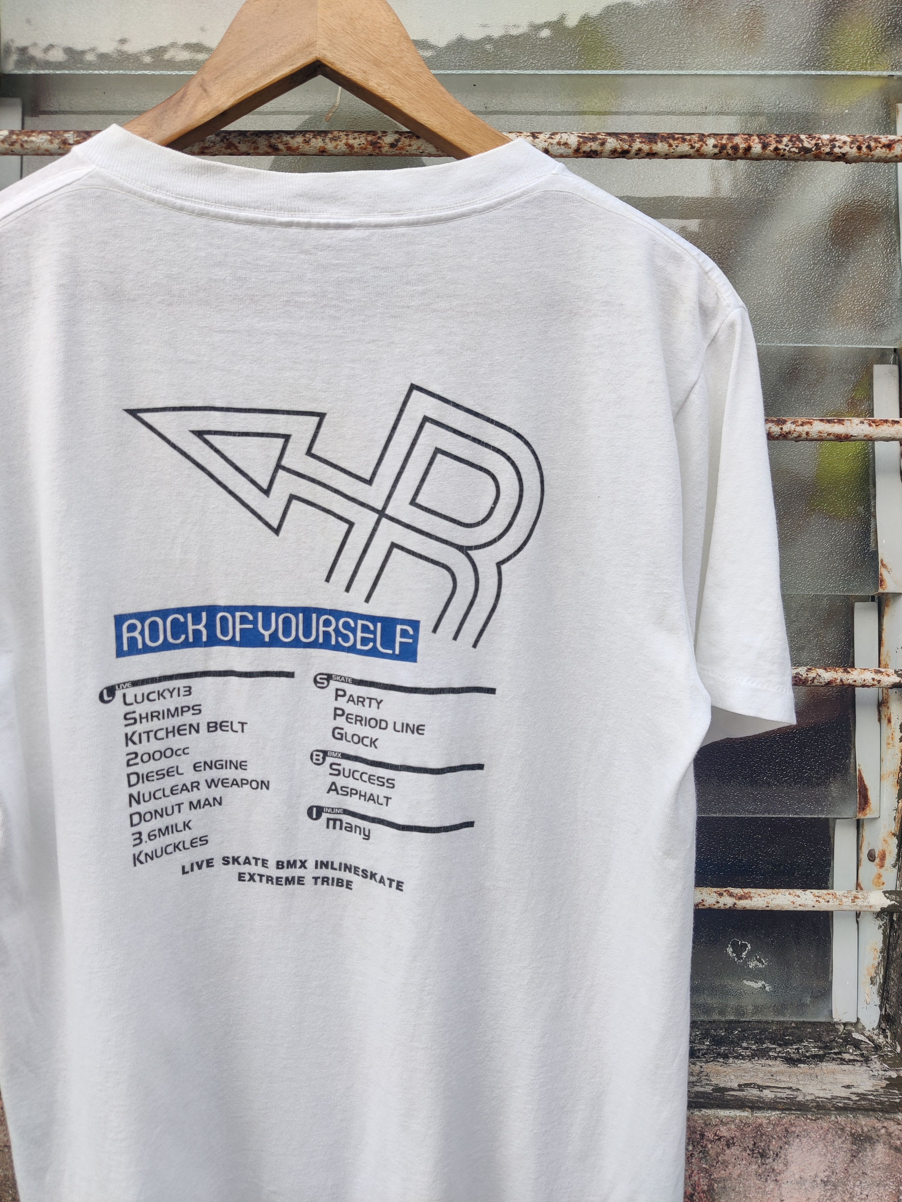 Vintage 99 Rock Of Yourself Skate BMX Extreme Tribe Shirt