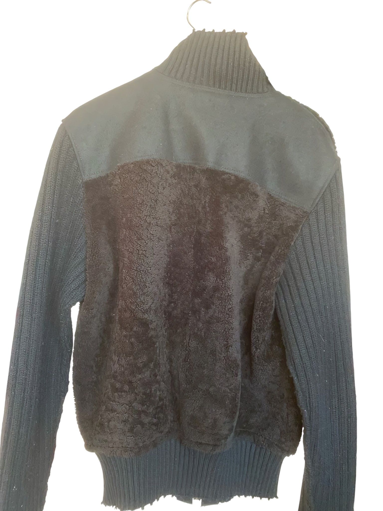 Dolce & Gabbana LAMBSKIN SHEARLING WOOL JACKET Size US L / EU 52-54 / 3 - 3 Thumbnail