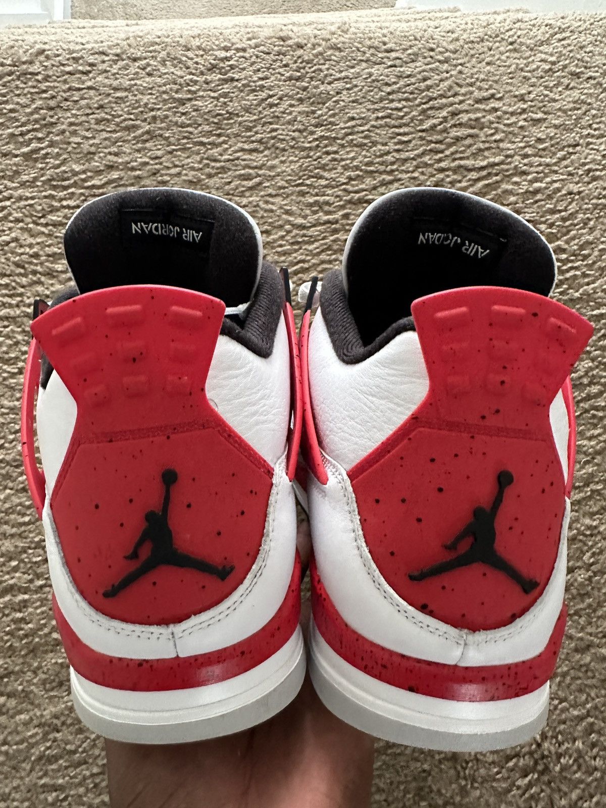 Jordan Brand × Nike Jordan 4 - Red Cement Size US 13 / EU 46 - 6 Thumbnail