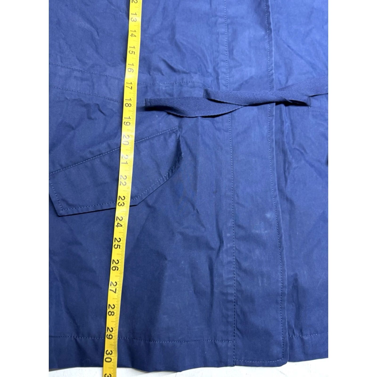 Madewell Madewell Raincoat Waterproof Hooded Raincloud Indigo Blue XL Women’s NWT Weatherproof Coat Size XL / US 12-14 / IT 48-50 - 6 Thumbnail
