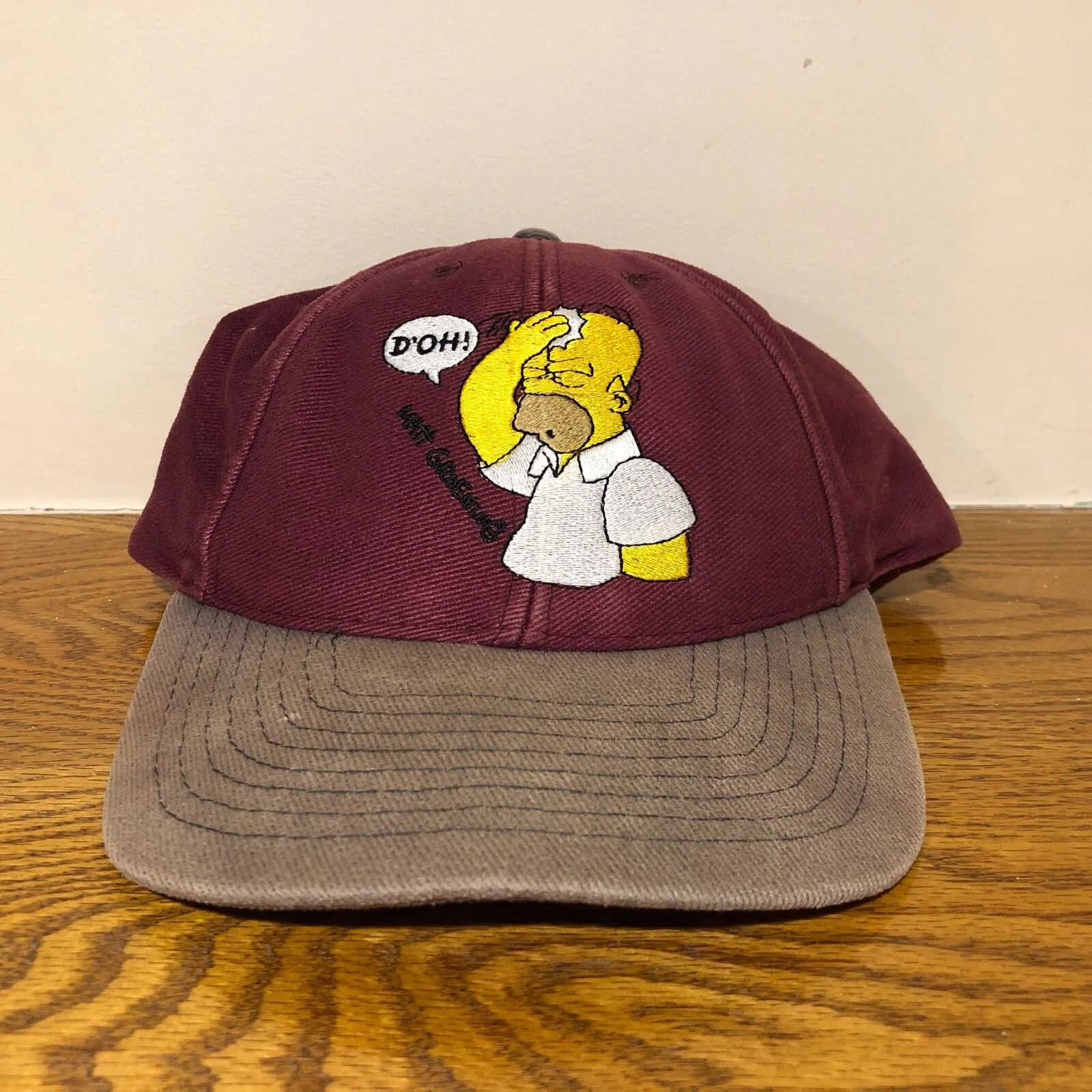 The Simpsons 1995 Vintage Homer D'OH! Snapback Baseball Cap Size ONE SIZE - 1 Thumbnail