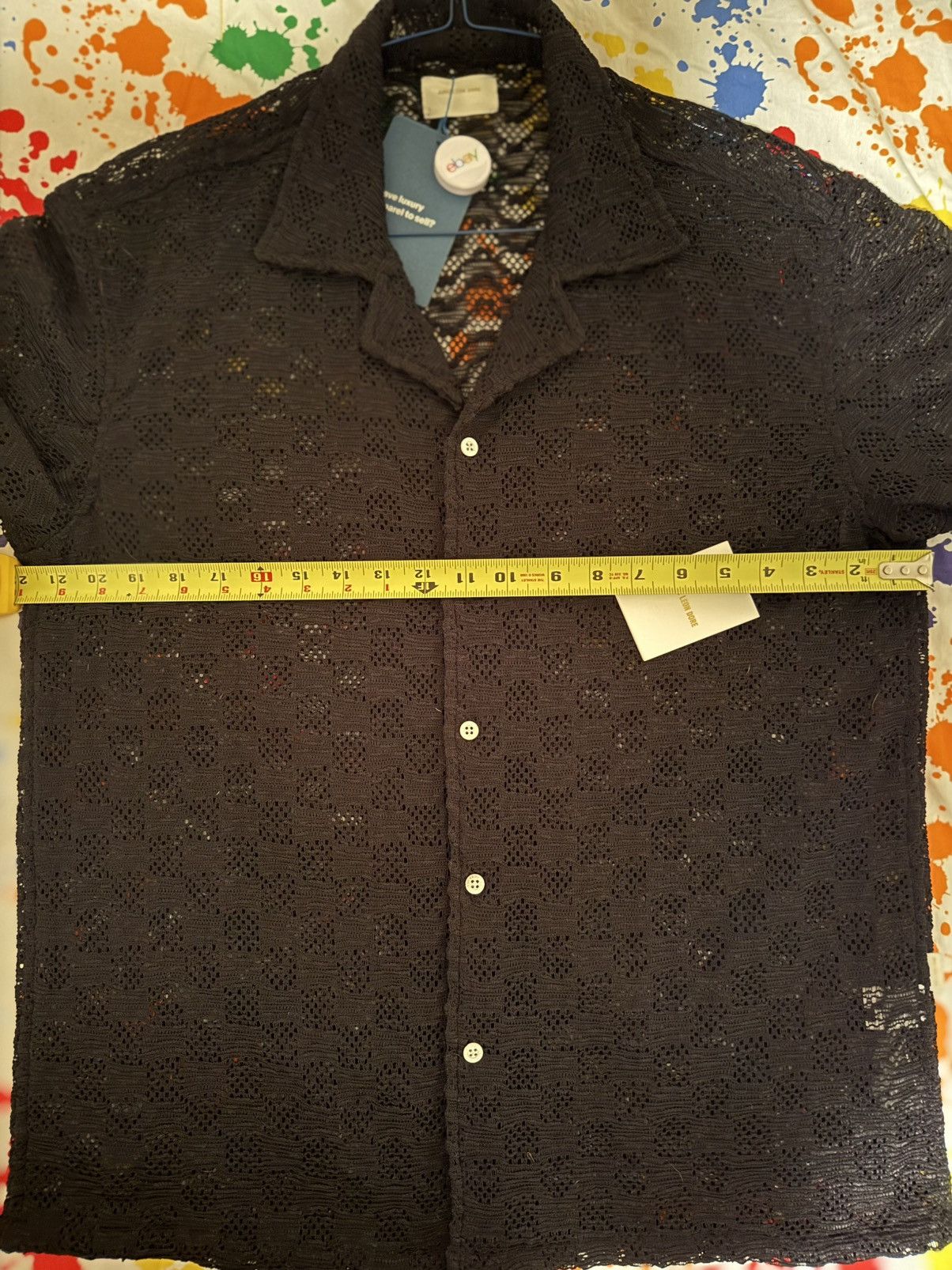 Aime Leon Dore AIME LEON DORE RICO SHIRT SIZE L LARGE BLACK Size US L / EU 52-54 / 3 - 8 Thumbnail