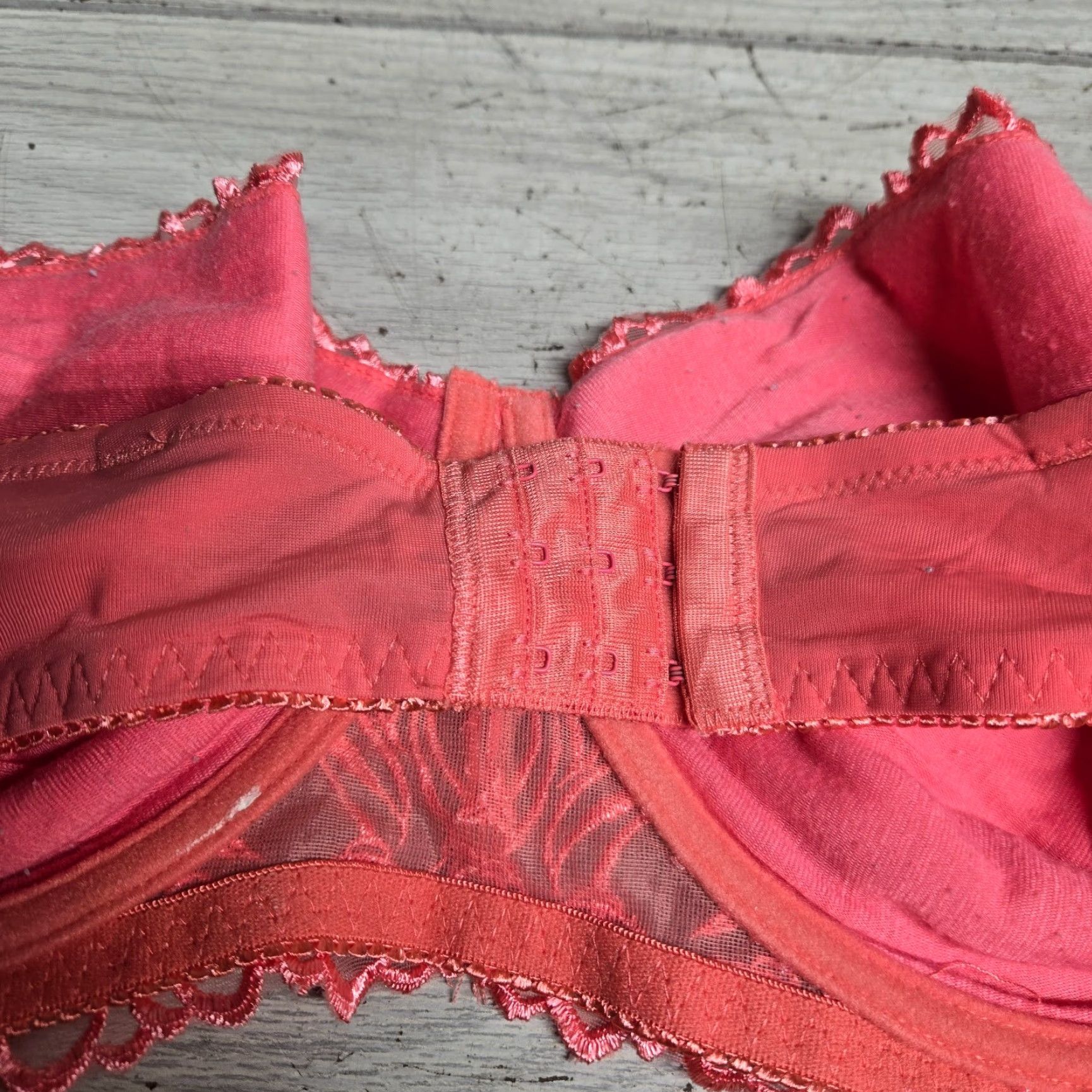 Pinko Q-T Intimates Bra Pink Lace Strapless Underwire Padded Size 44DD Full Coverage Push Up Size ONE SIZE - 4 Thumbnail