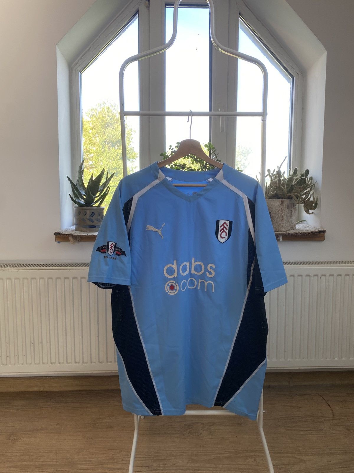 Puma PUMA FULHAM 2004/2005 AWAY SOCCER JERSEY Size US L / EU 52-54 / 3 - 1 Thumbnail
