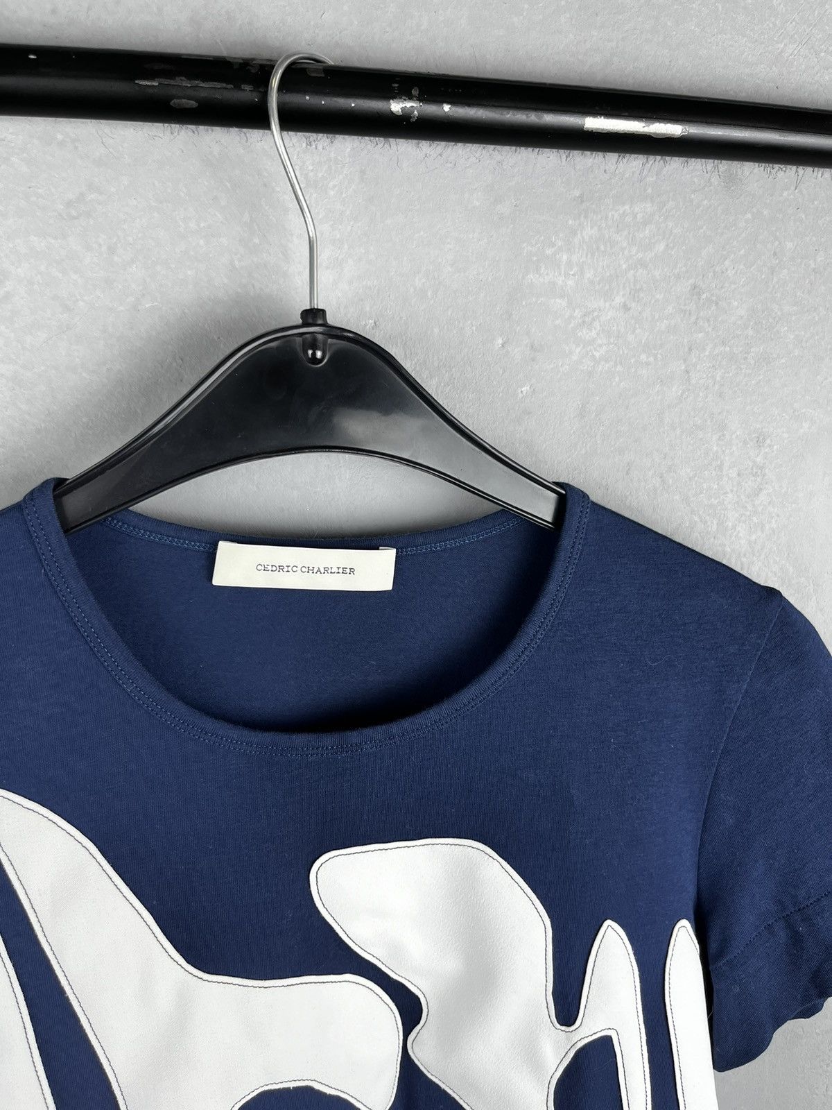 Designer × Other Cedric Charlier Elongated Hem Tee Size M / US 6-8 / IT 42-44 - 5 Thumbnail