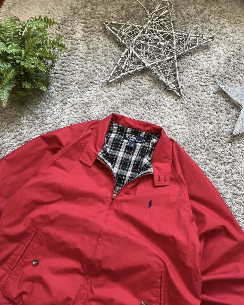 Ralph Lauren 90s Ralph Lauren Vintage Red Big Logo Y2K Bomber Jacket Rare Size US M / EU 48-50 / 2 - 5 Thumbnail