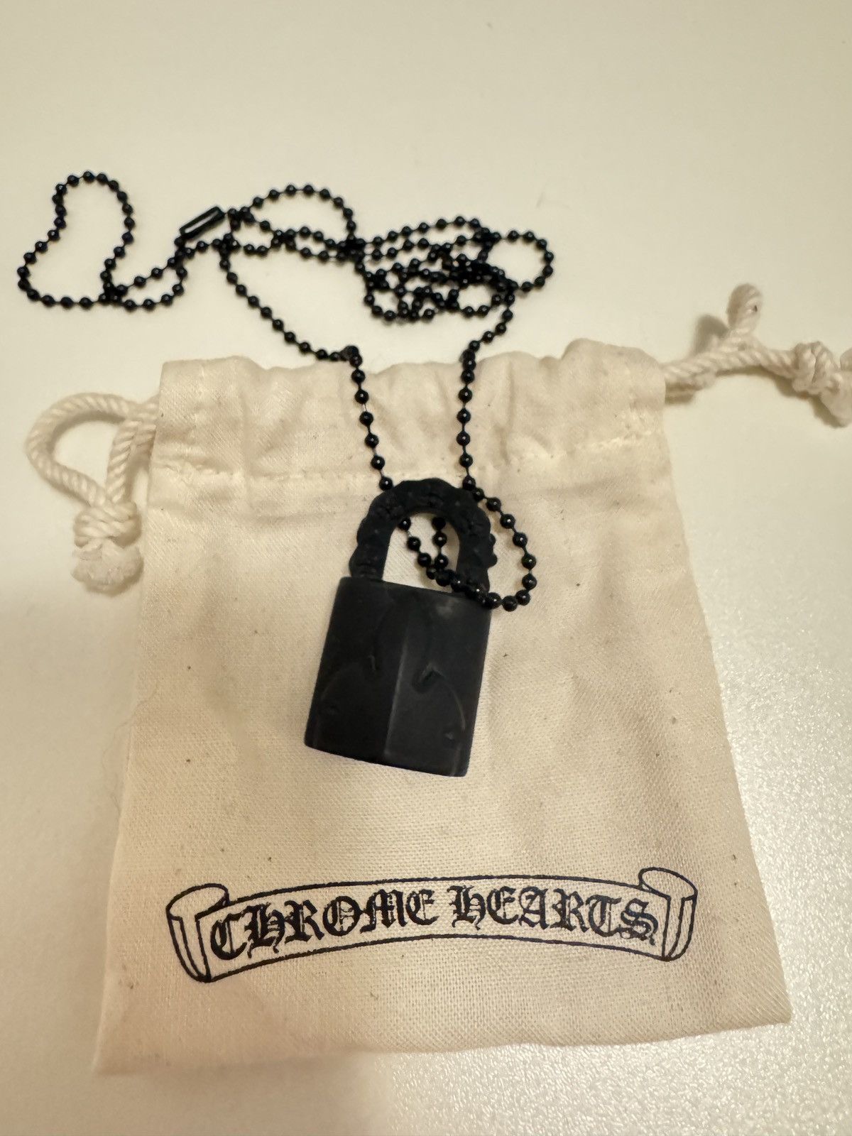 Chrome Hearts Chrome hearts silicone rubber lock necklace Size ONE SIZE - 6 Thumbnail