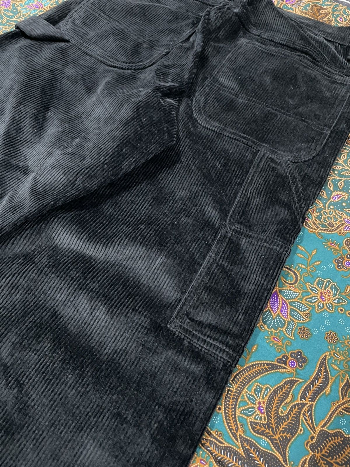 Orslow orSlow Japan Black Corduroy Painter / Fatigue Pants Size US 30 / EU 46 - 10 Thumbnail