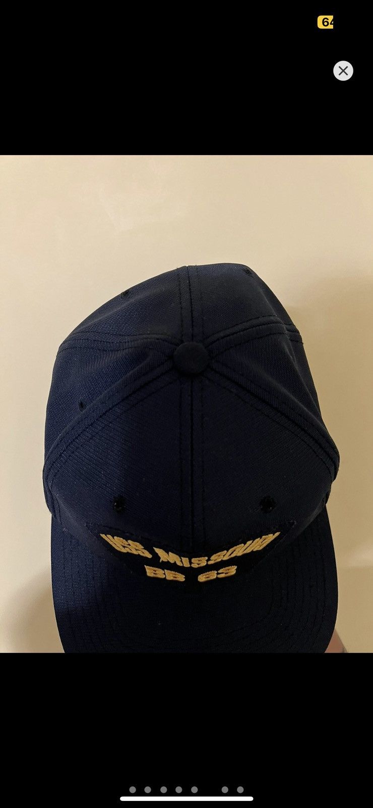 Vintage ***FINAL DROP***RARE USS MISSOURI BB 63 NEW ERA SNAPBACK CAP Size ONE SIZE - 6 Thumbnail
