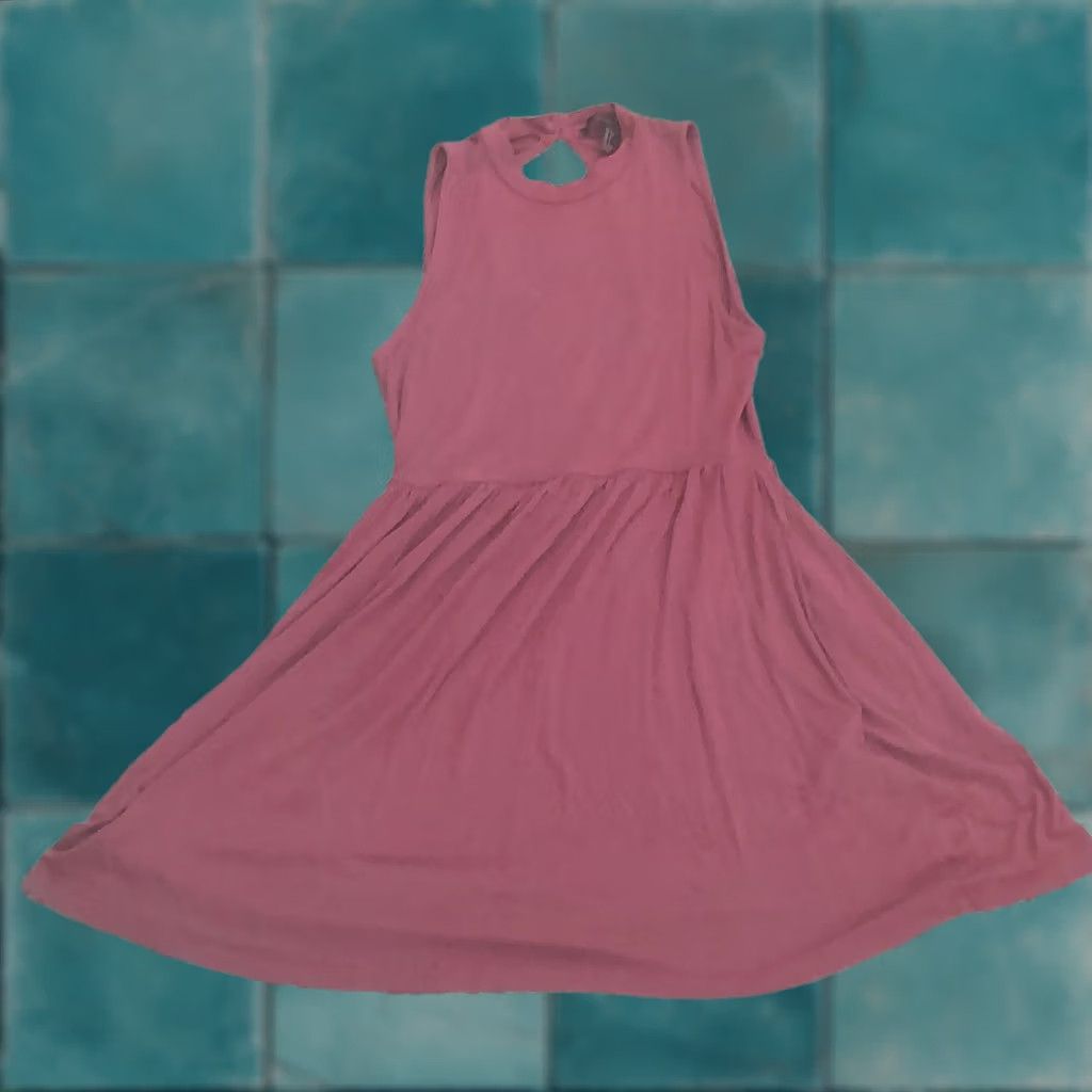 Forever 21 FOREVER 21 Dress Women's Fit & Flare Sleeveless Pink Long Size S Casual Party/Cocktail Travel Formal Spring Summer Dress Size S / US 4 / IT 40 - 1 Thumbnail