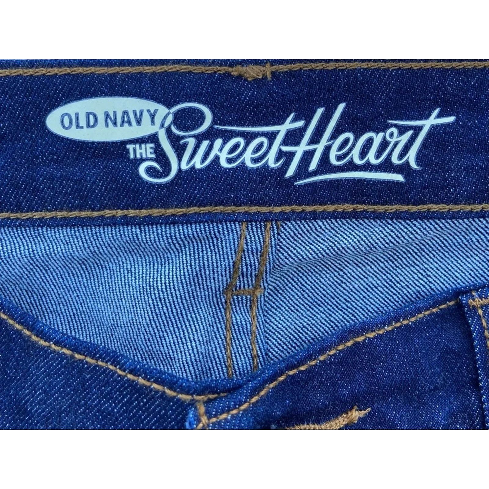 Old Navy New Old Navy Womens 12 Stretch Cotton Denim Jean Shorts Size 34" / US 12 / IT 48 - 2 Thumbnail