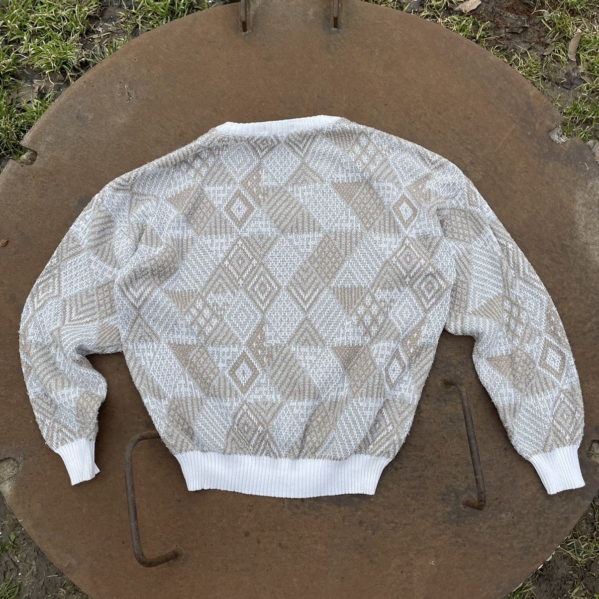 Aran Isles Knitwear Luxury Gianni Mannucci Knit Sweater Wool Size 52 90s Size US L / EU 52-54 / 3 - 2 Thumbnail