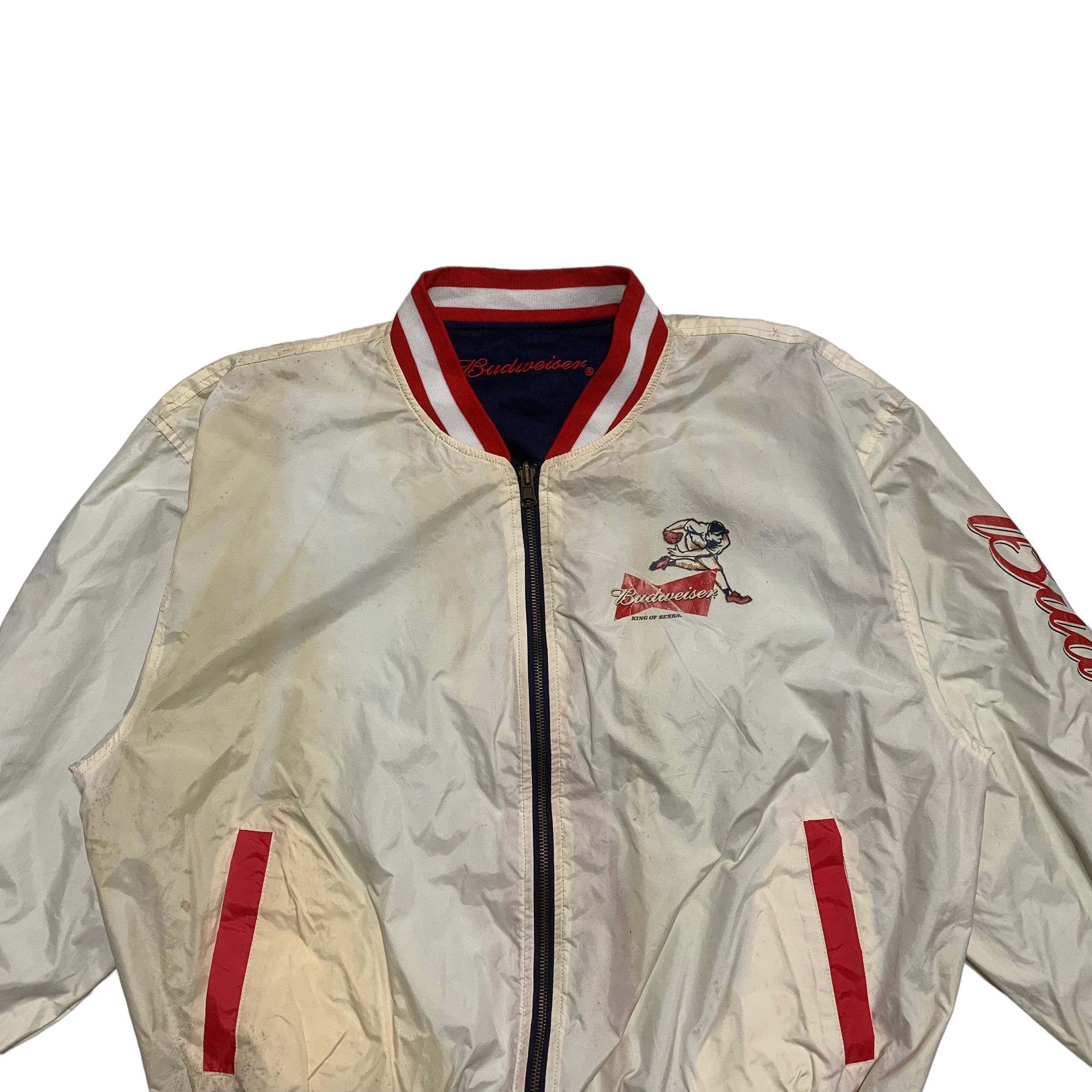 Budweiser Vintage MLB Budweiser Baseball Reversible Jacket Size US L / EU 52-54 / 3 - 8 Thumbnail
