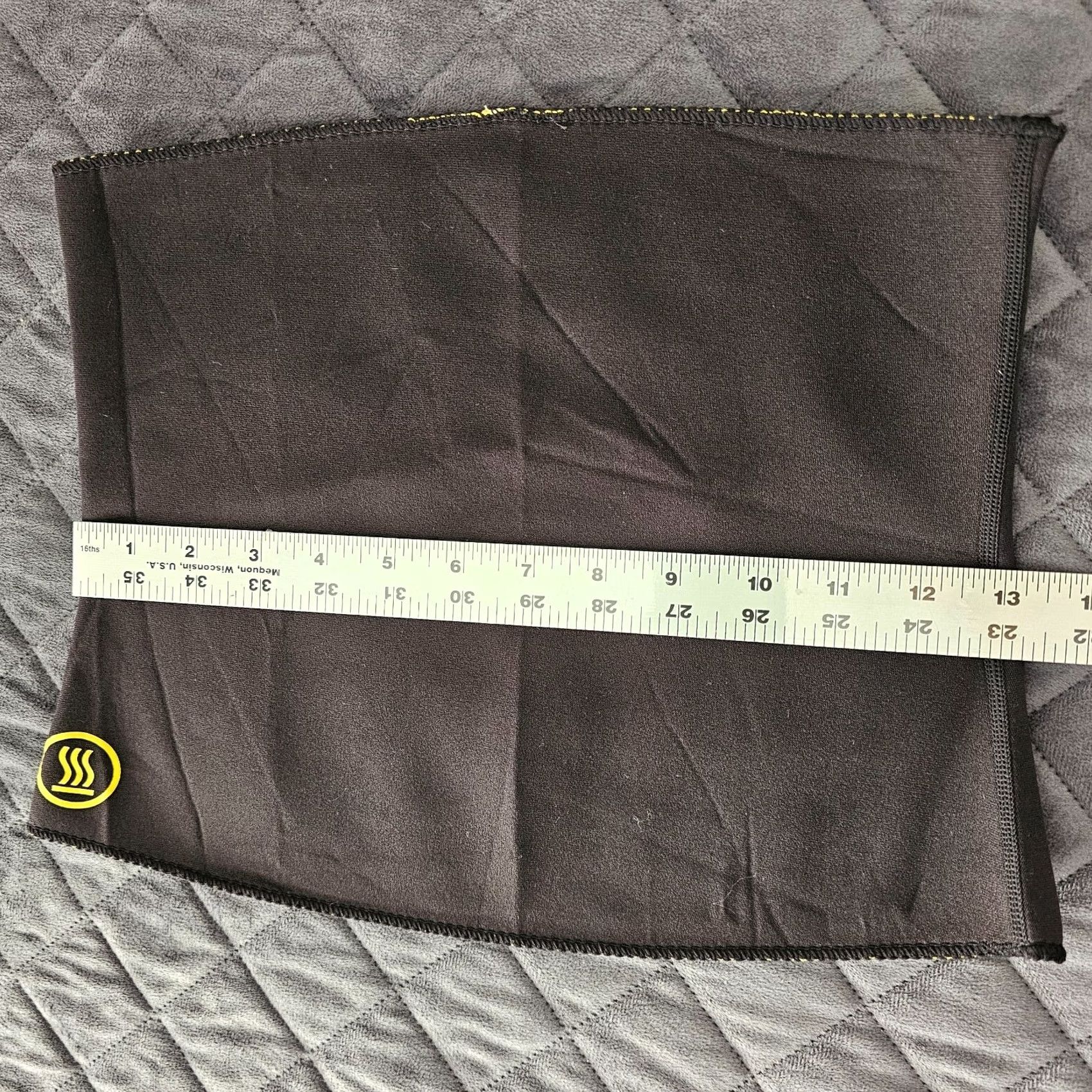 Vintage VINTAGE None Neotex Hot Shapers Shapewear Waist Trainer S Black Women Shirt/Underbust Slimming Substrings Size ONE SIZE - 5 Thumbnail