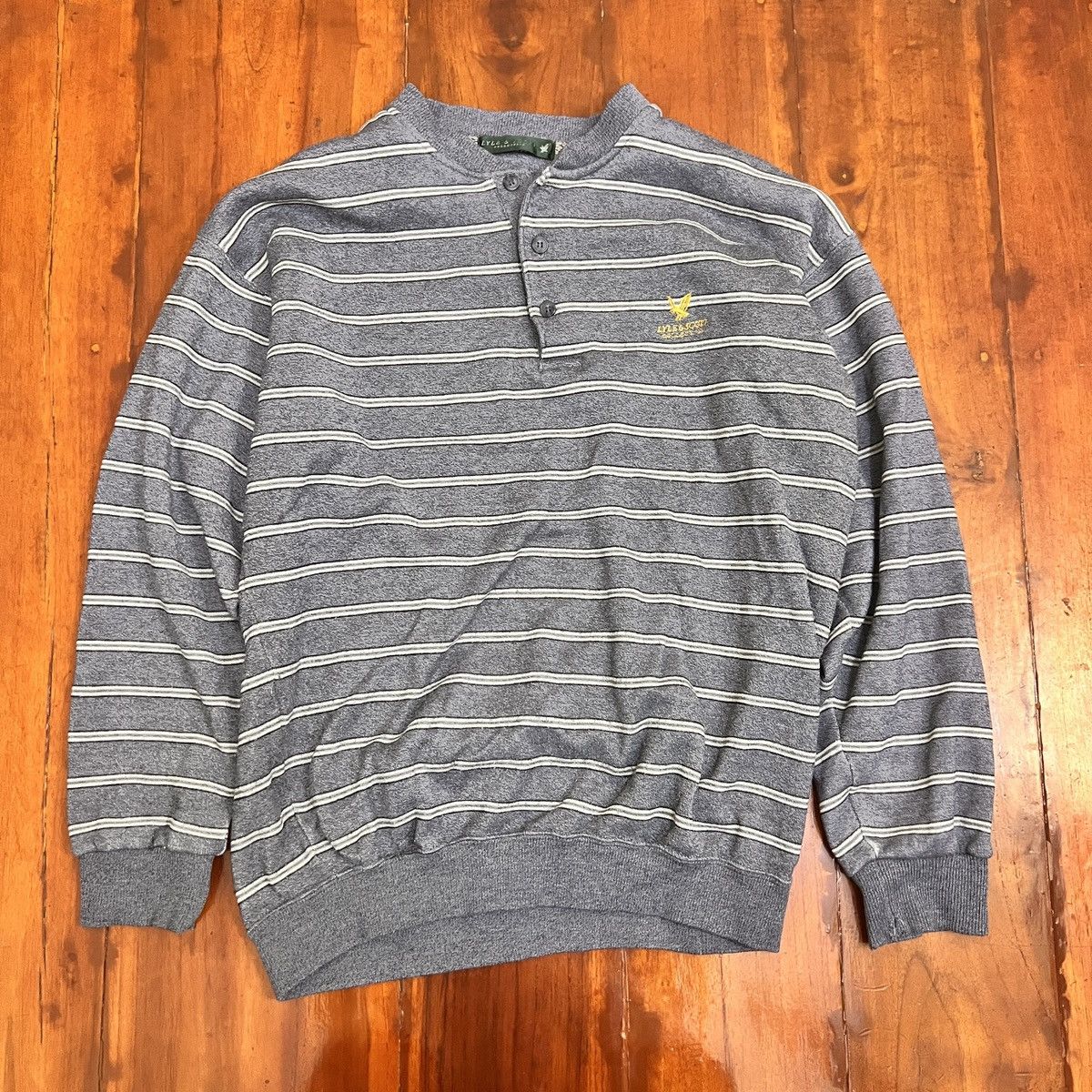 Lyle & Scott Lyle&Scott 3 button sweatshirt Size US M / EU 48-50 / 2 - 2 Thumbnail