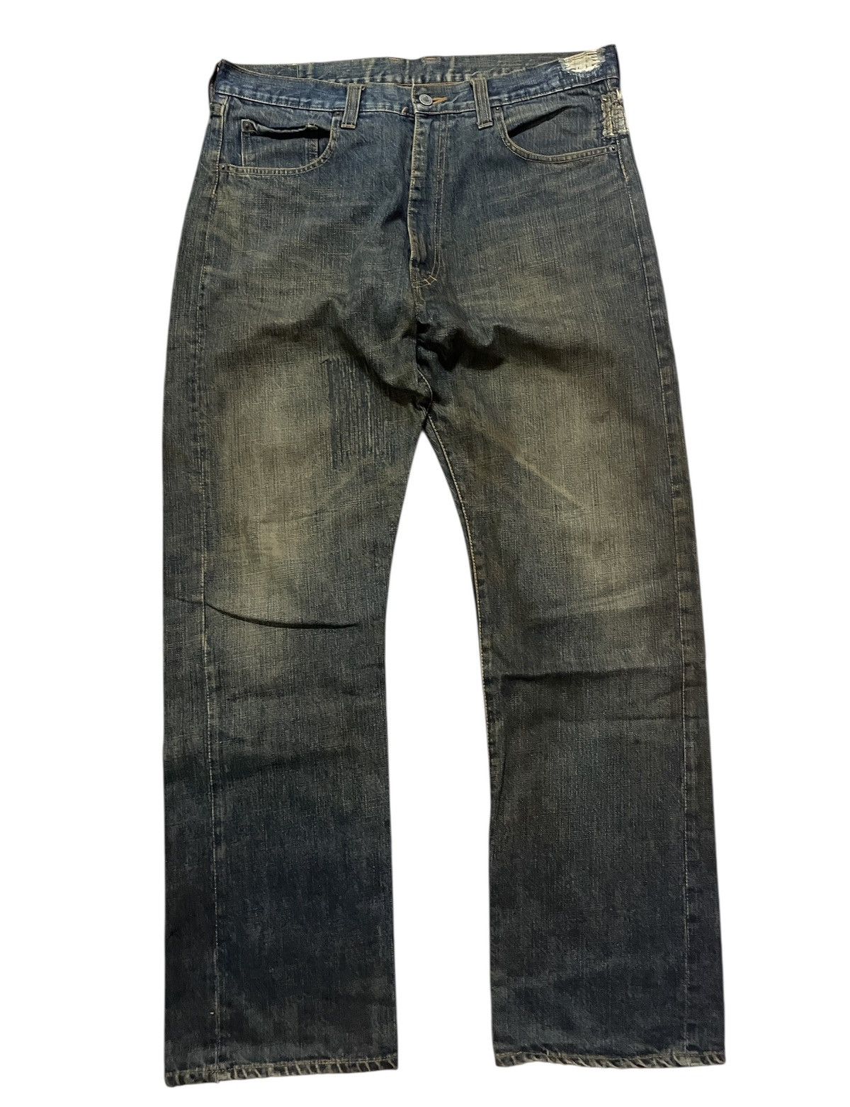 Japanese Brand Mackdaddy Brand Streetwear Japan Denim Size US 35 - 2 Thumbnail