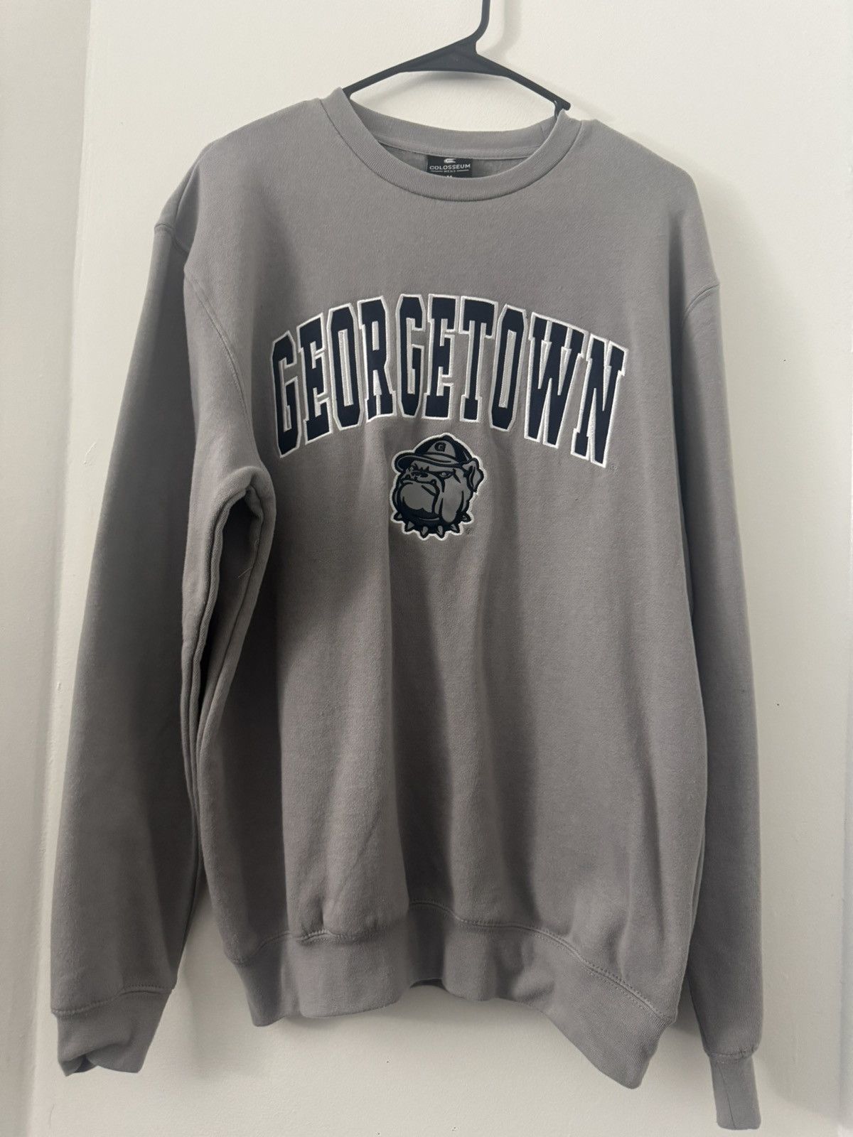 Band Tees × Vintage Grey Vintage Gonzaga Sweater Size US M / EU 48-50 / 2 - 1 Thumbnail