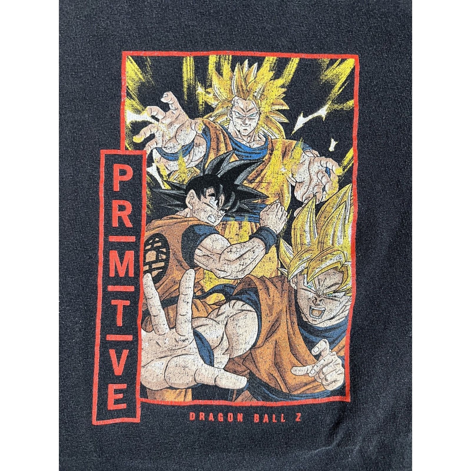 Primitive Dragon Ball Z x Primitive T-Shirt Size Large Double Sided Re Size US L / EU 52-54 / 3 - 2 Thumbnail