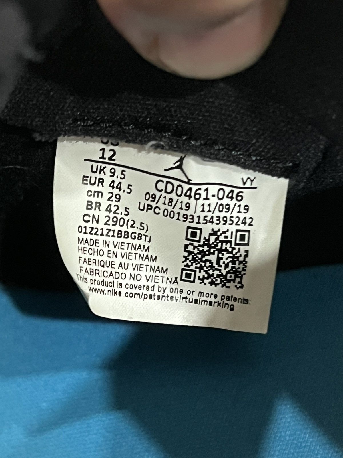 Jordan Brand × Nike Jordan 1 UNC to CHI M10.5/W12 Size US 12 / EU 45 - 9 Thumbnail