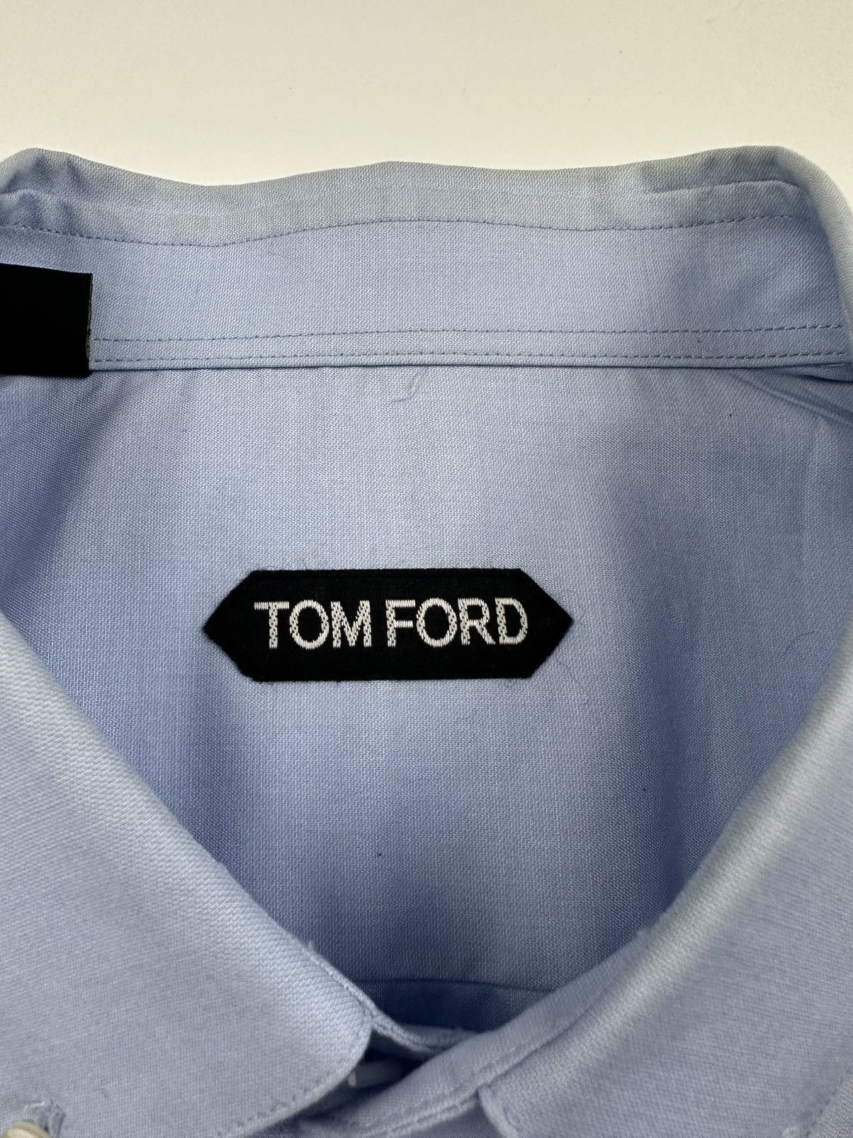 Tom Ford TOM FORD long-sleeve cotton shirt Size US S / EU 44-46 / 1 - 3 Thumbnail