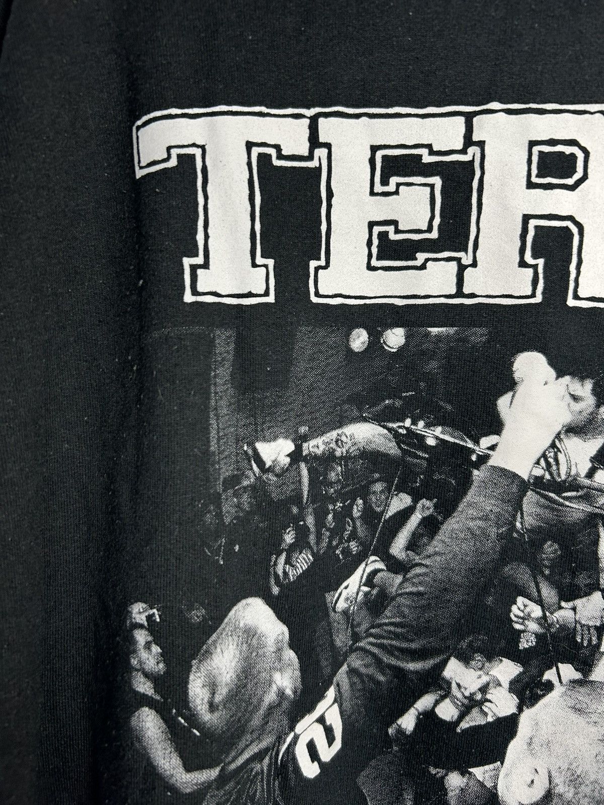 Vintage Vintage Terror Hoodie A minute to pray a second to die Size US M / EU 48-50 / 2 - 16 Thumbnail