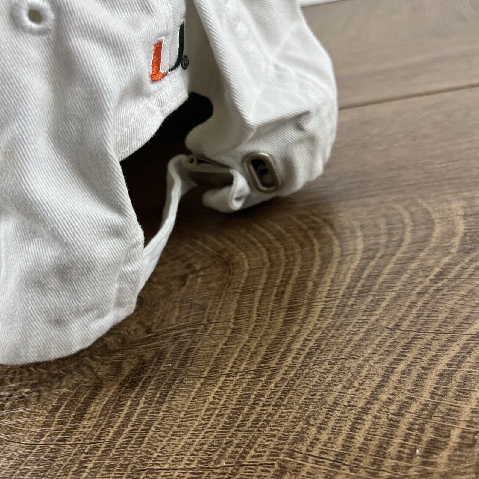 Other Miami Hurricanes Hat Adjustable Hat White Adjustable Hat Whi Size ONE SIZE - 10 Thumbnail