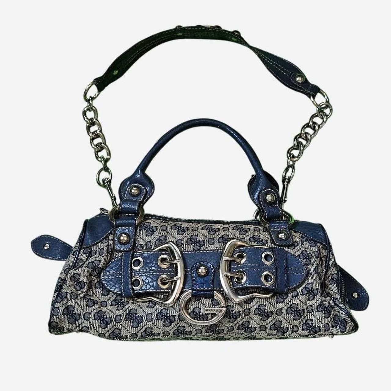 Guess vintage guess croc embossed leather bag Size ONE SIZE - 1 Thumbnail