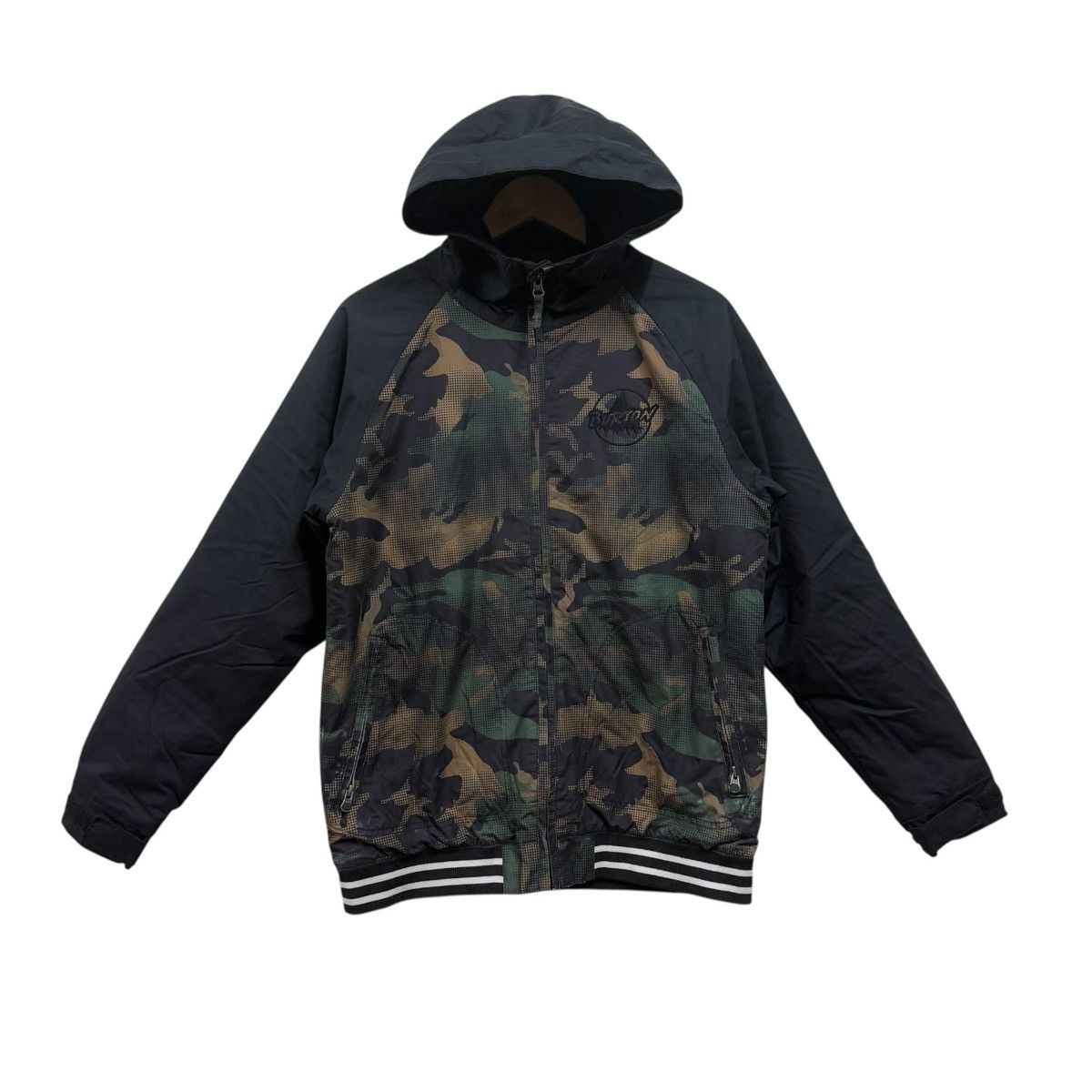 Burton Burton Camouflage Dryride Hoodie Jacket Size US L / EU 52-54 / 3 - 1 Thumbnail