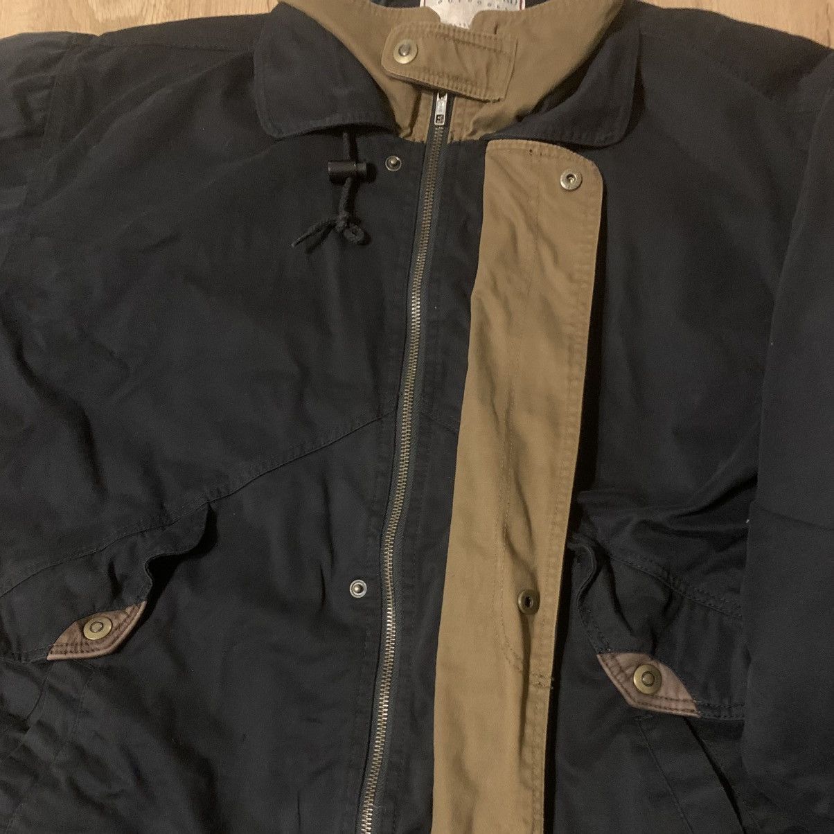 John Ashford John Ashford Black Bomber Flannel Lined XL Vintage Outdoor Size US XL / EU 56 / 4 - 2 Thumbnail