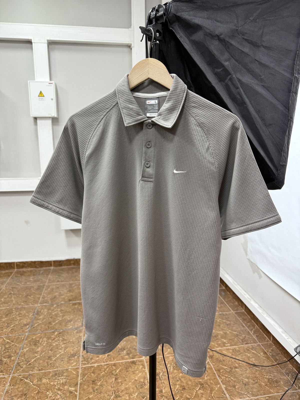 Nike 🇺🇸 🎾 Vintage 90s Nike Tennis Challenge Court Polo T-Shirt Y2K Size US L / EU 52-54 / 3 - 1 Thumbnail