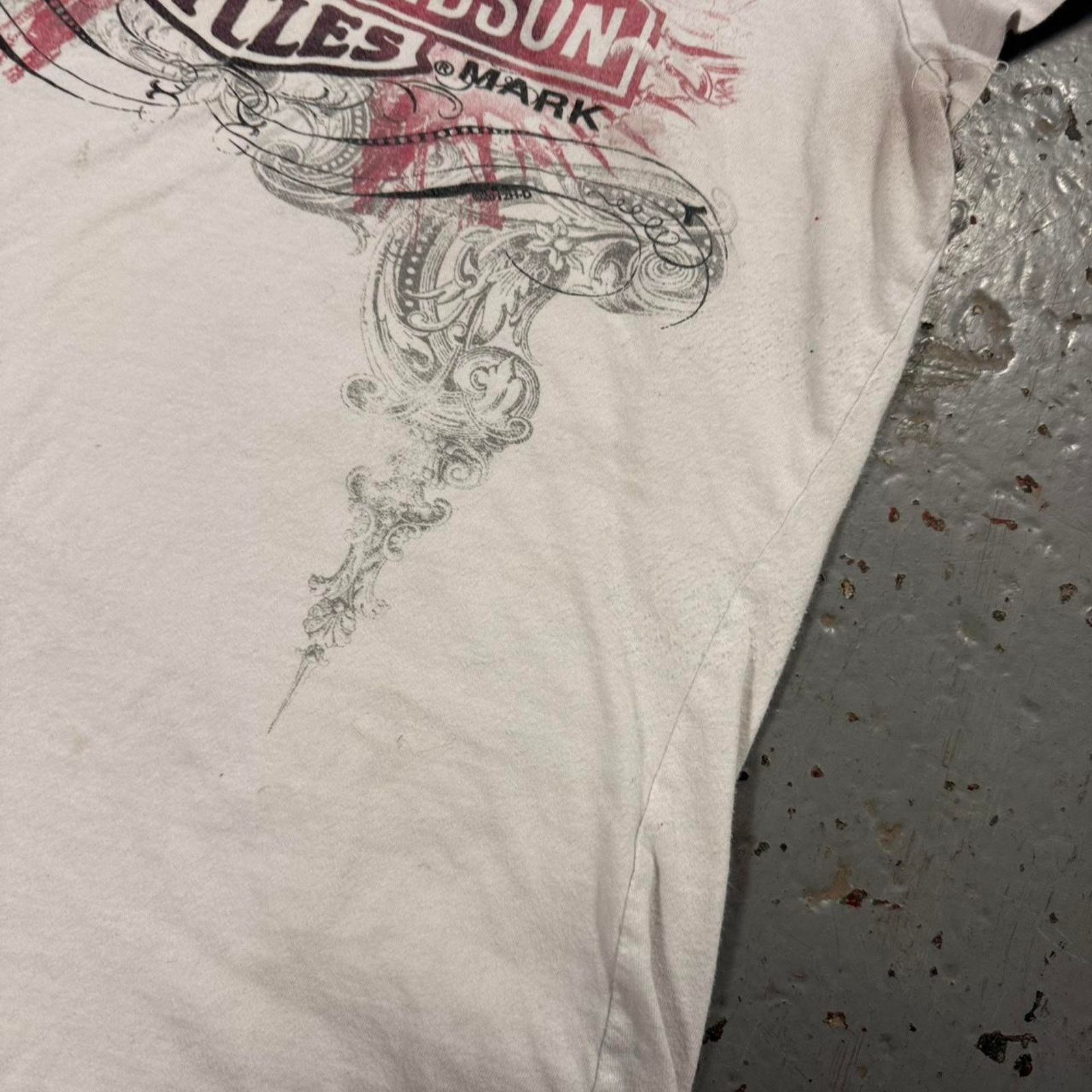 Harley Davidson Vintage harley davidson y2k womens Angel Wing Tee Size S / US 4 / IT 40 - 6 Thumbnail