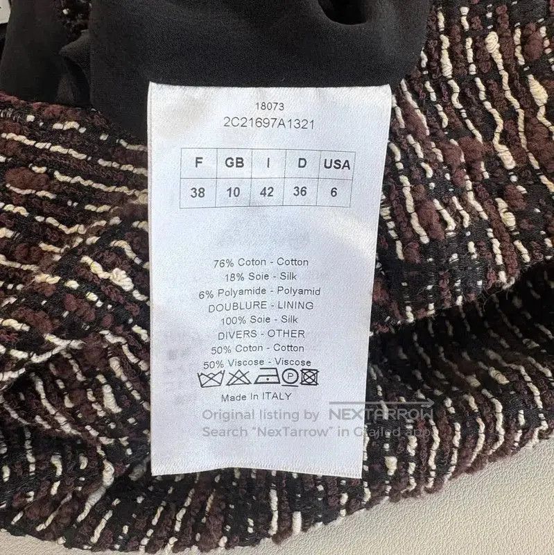 Dior Dior Colorblock Cotton Dress for Women . Size S / US 4 / IT 40 - 4 Thumbnail