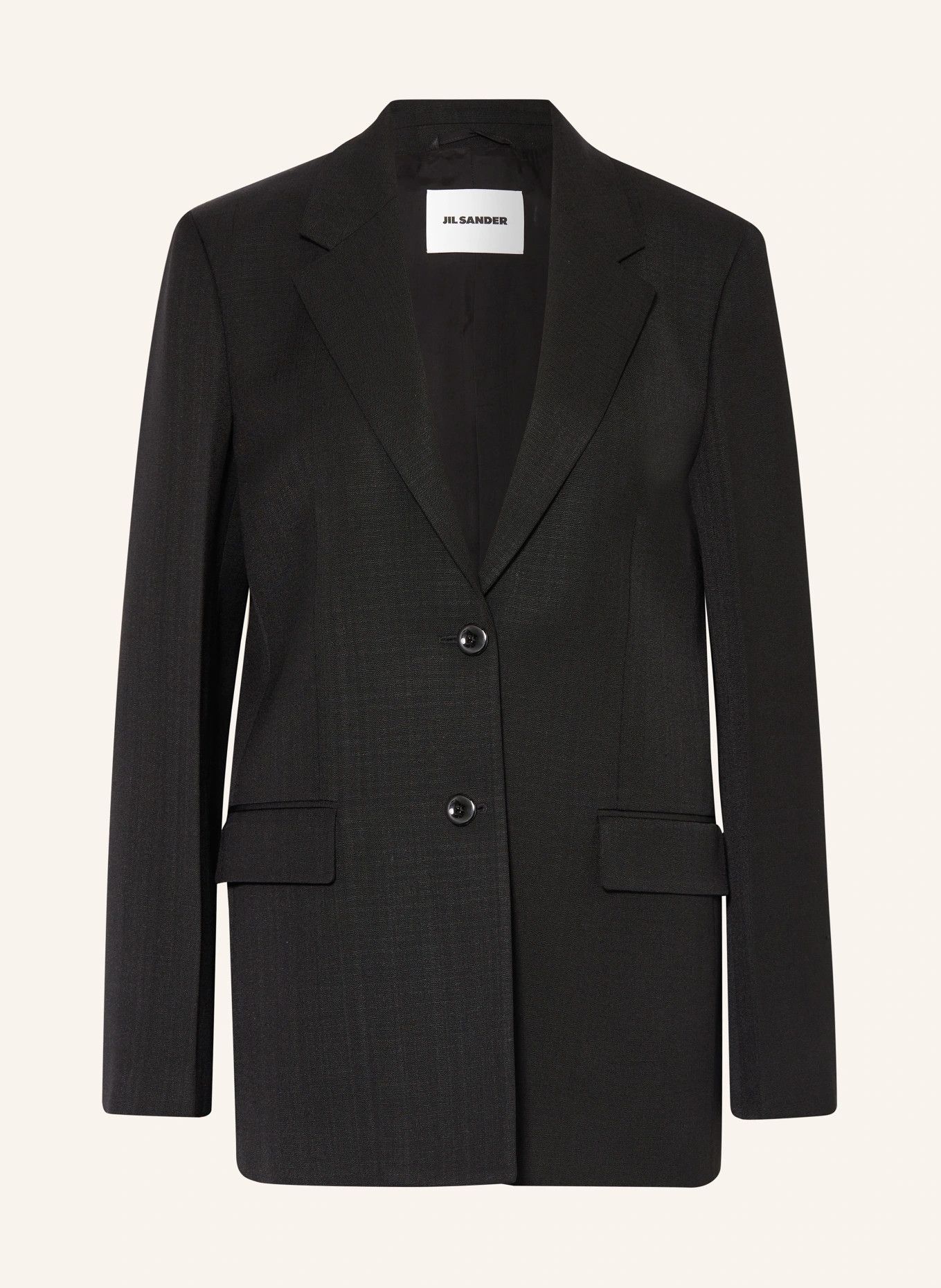 Jil Sander o1y0925 Blazer in Black Size S / US 4 / IT 40 - 1 Thumbnail