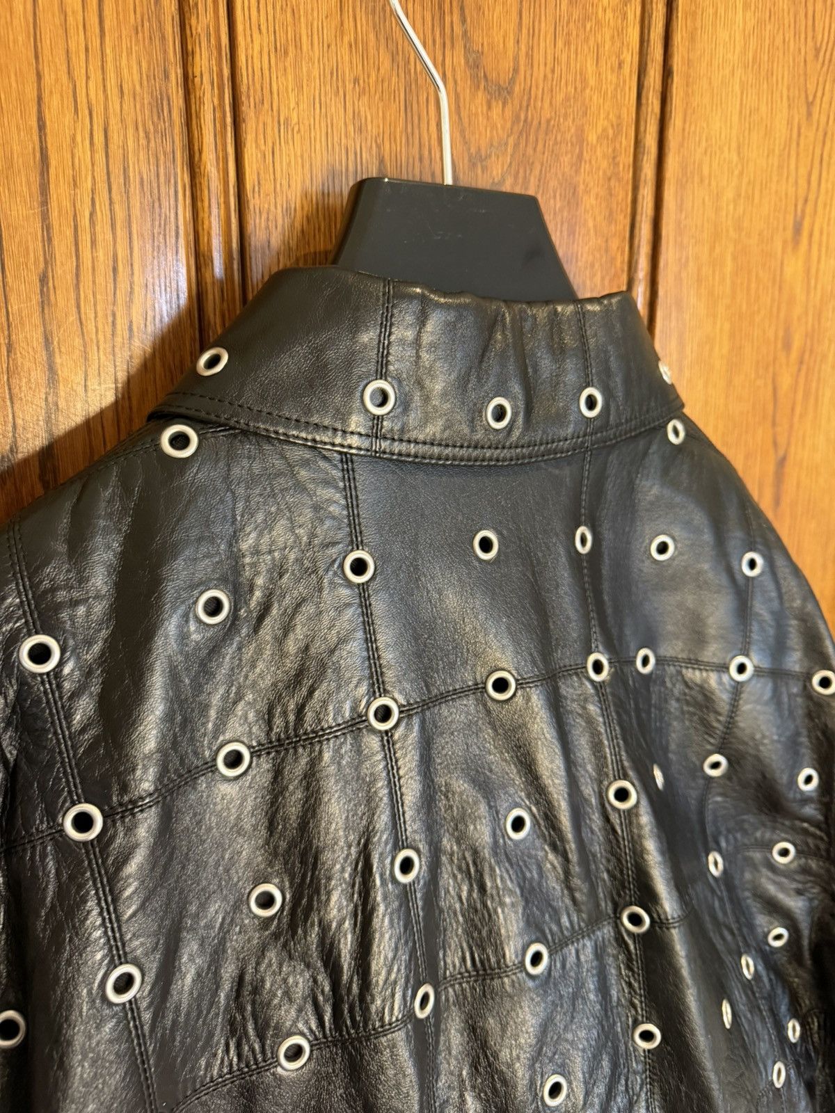 Celine $7k 🤑 FW22 Celine studded eyelet patchwork blouson jacket Size US M / EU 48-50 / 2 - 19 Thumbnail