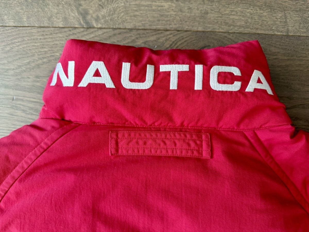 Nautica × Vintage Nautica Vintage Red Blue Puffer Jacket Size US M / EU 48-50 / 2 - 11 Thumbnail