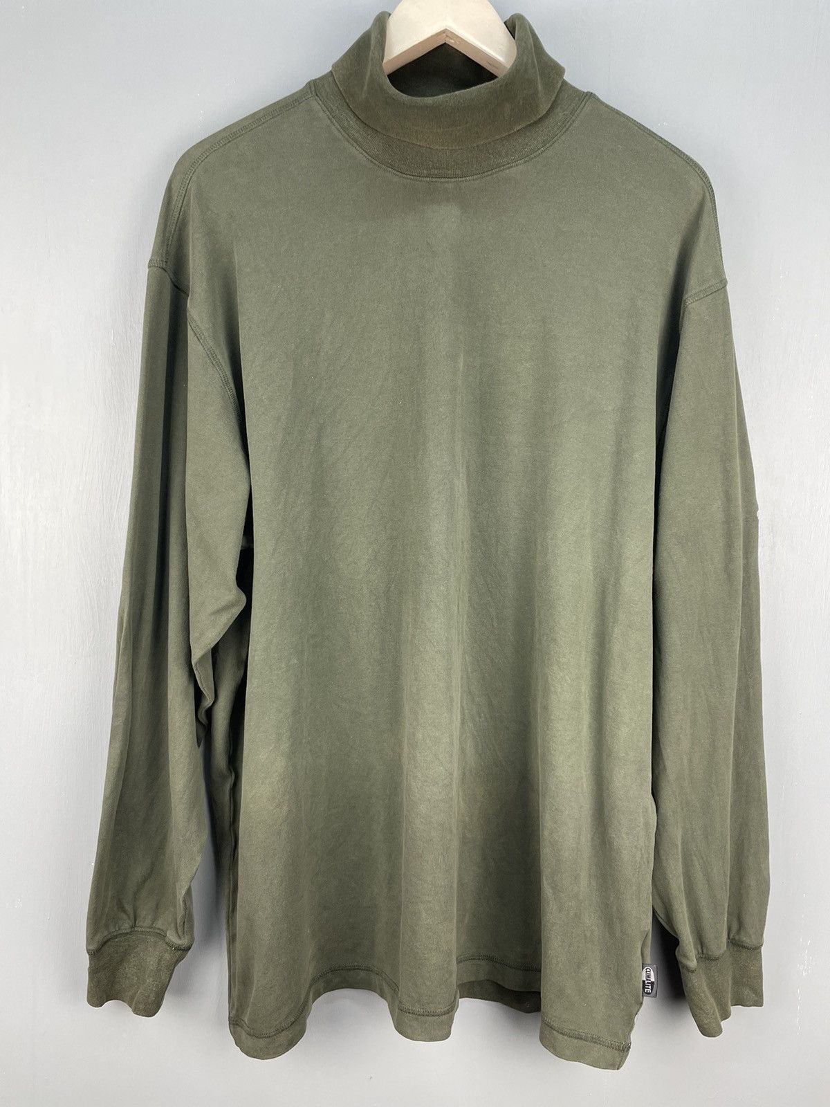 Adidas × Vintage Vintage Adidas turtleneck long sleeve shirt Size US XL / EU 56 / 4 - 3 Thumbnail