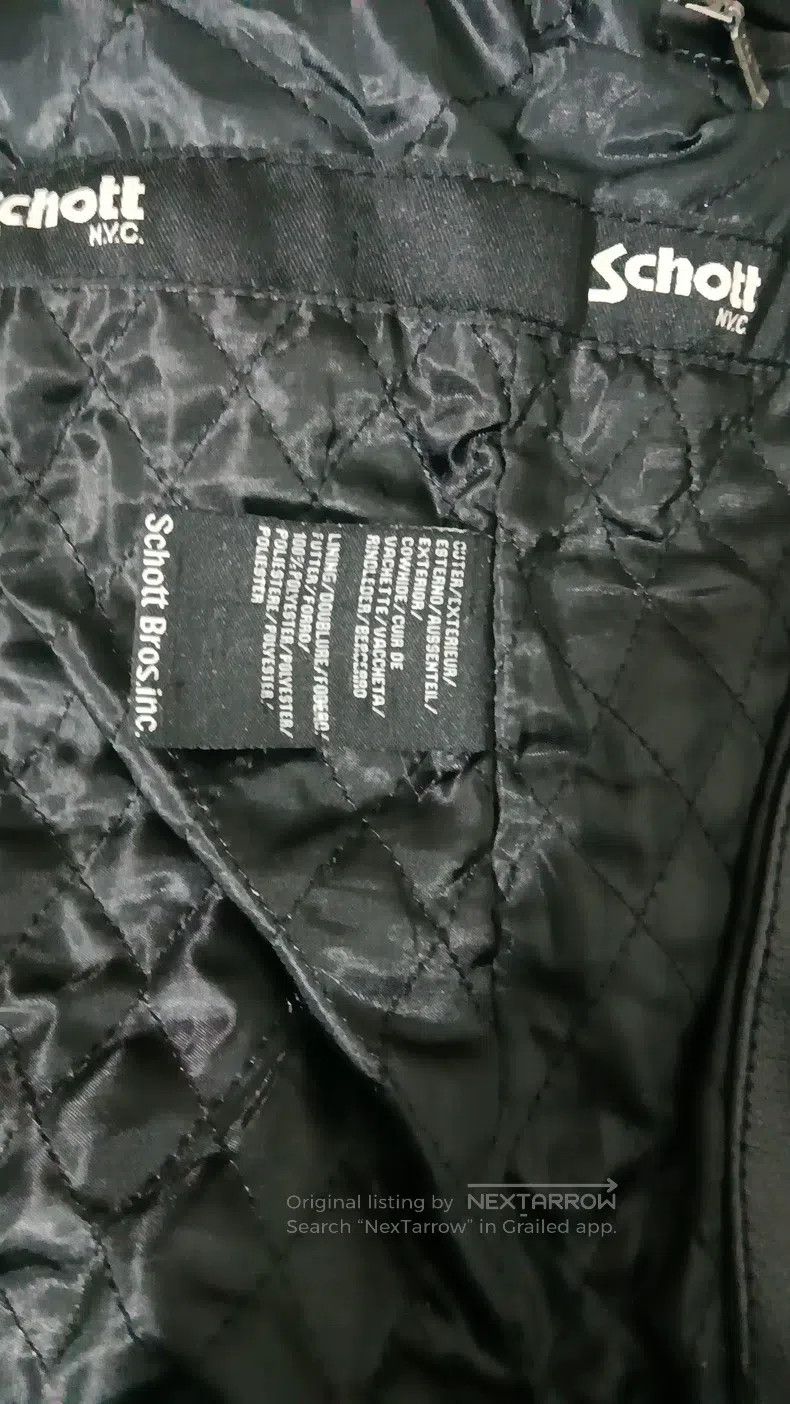 Schott Schott Leather coat Size US M / EU 48-50 / 2 - 6 Thumbnail