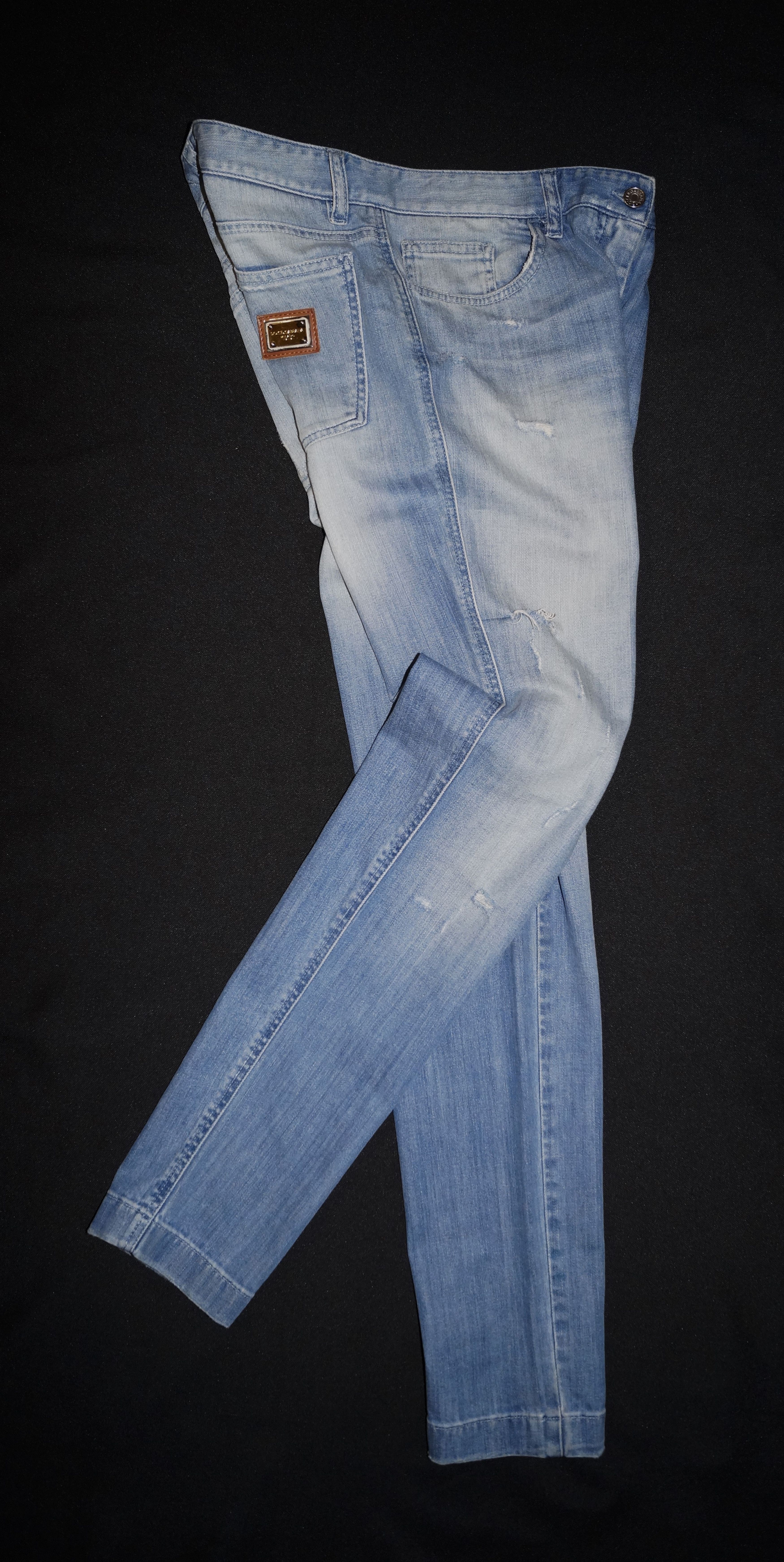 Dolce & Gabbana Dolce & Gabbana luxury Italian straigth jeans 42 size Size 42" / US 20 - 3 Thumbnail