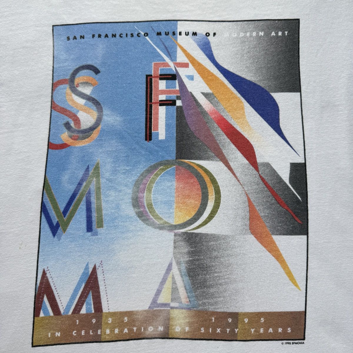 Arts & Science Vintage 90s SFMoMA San Francisco Museum of Modern Art tee Size US M / EU 48-50 / 2 - 3 Thumbnail
