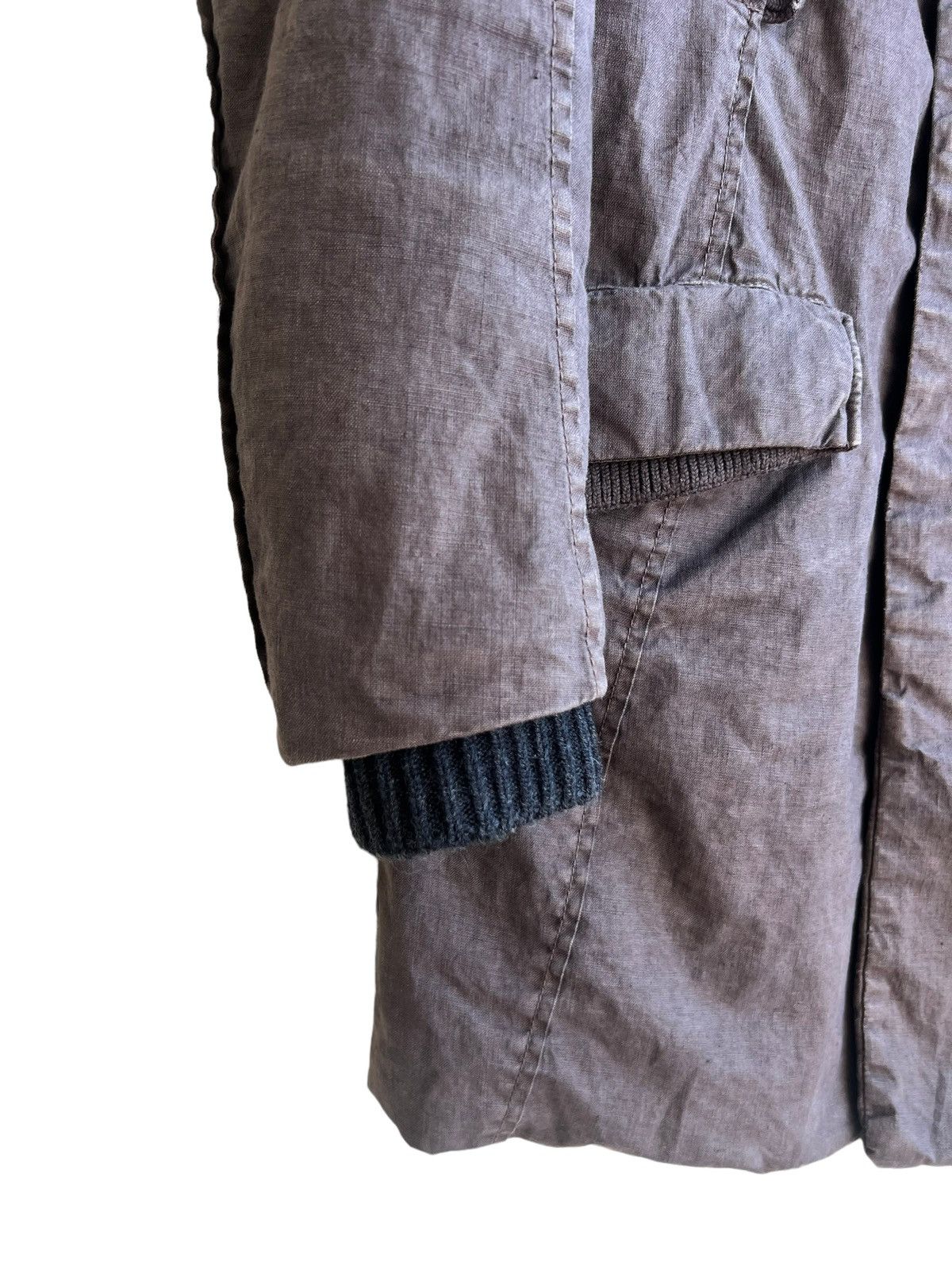 Transit Uomo Vintage Transit Uomo V310 Linen Hoodie Coat Parka Jacket Size US M / EU 48-50 / 2 - 5 Thumbnail
