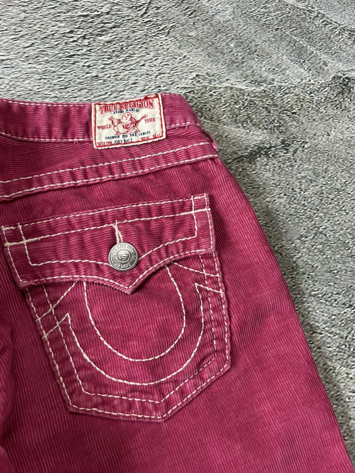 True Religion True Religion Joey jeans vintage cords corduroy pants flared Size US 31 - 2 Thumbnail
