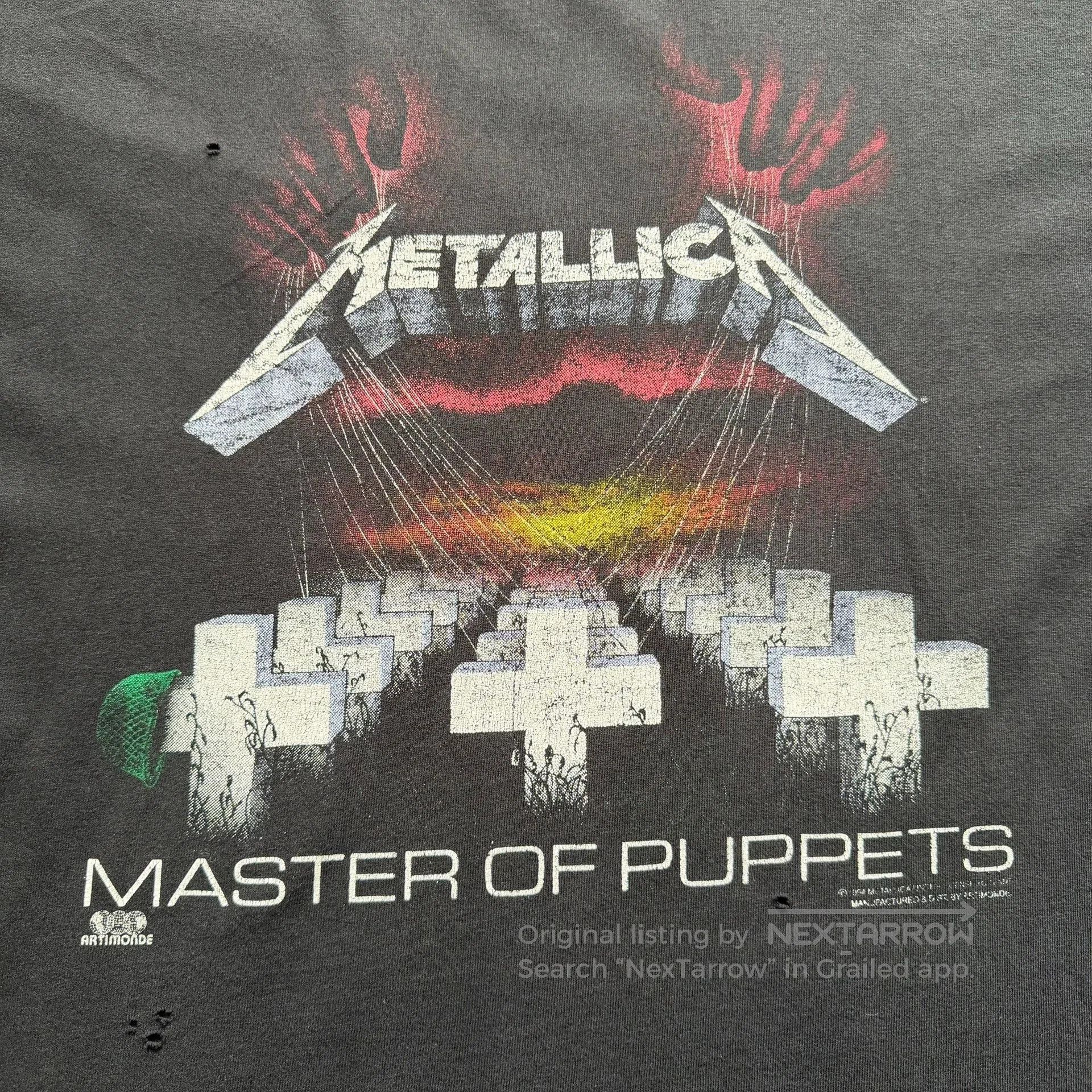 Vintage Vintage 1997 Metallica Band Tee. Size US M / EU 48-50 / 2 - 4 Thumbnail