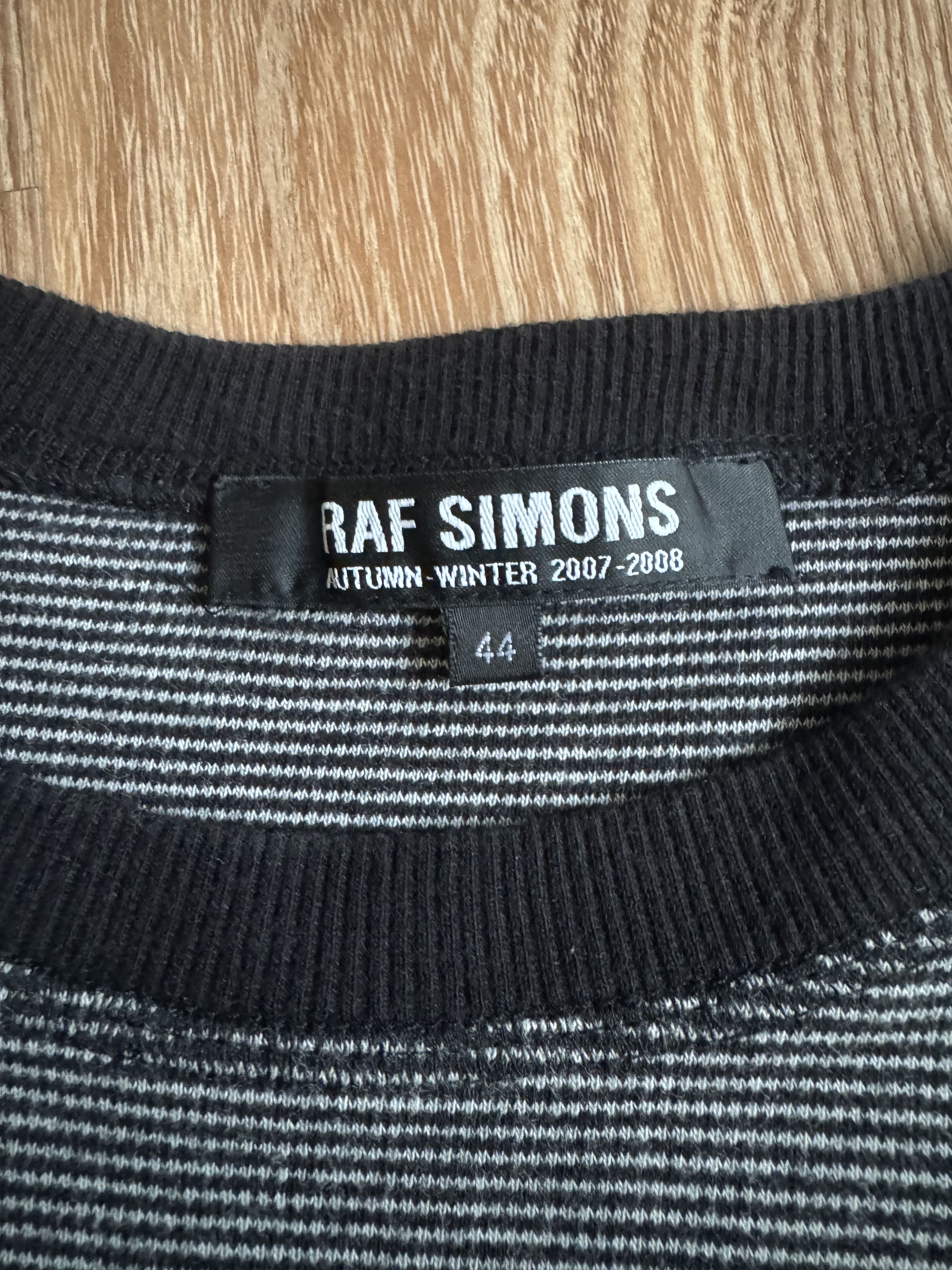 Raf Simons AW2008 Skinny Knit Front Pocket L/S Size US S / EU 44-46 / 1 - 7 Thumbnail