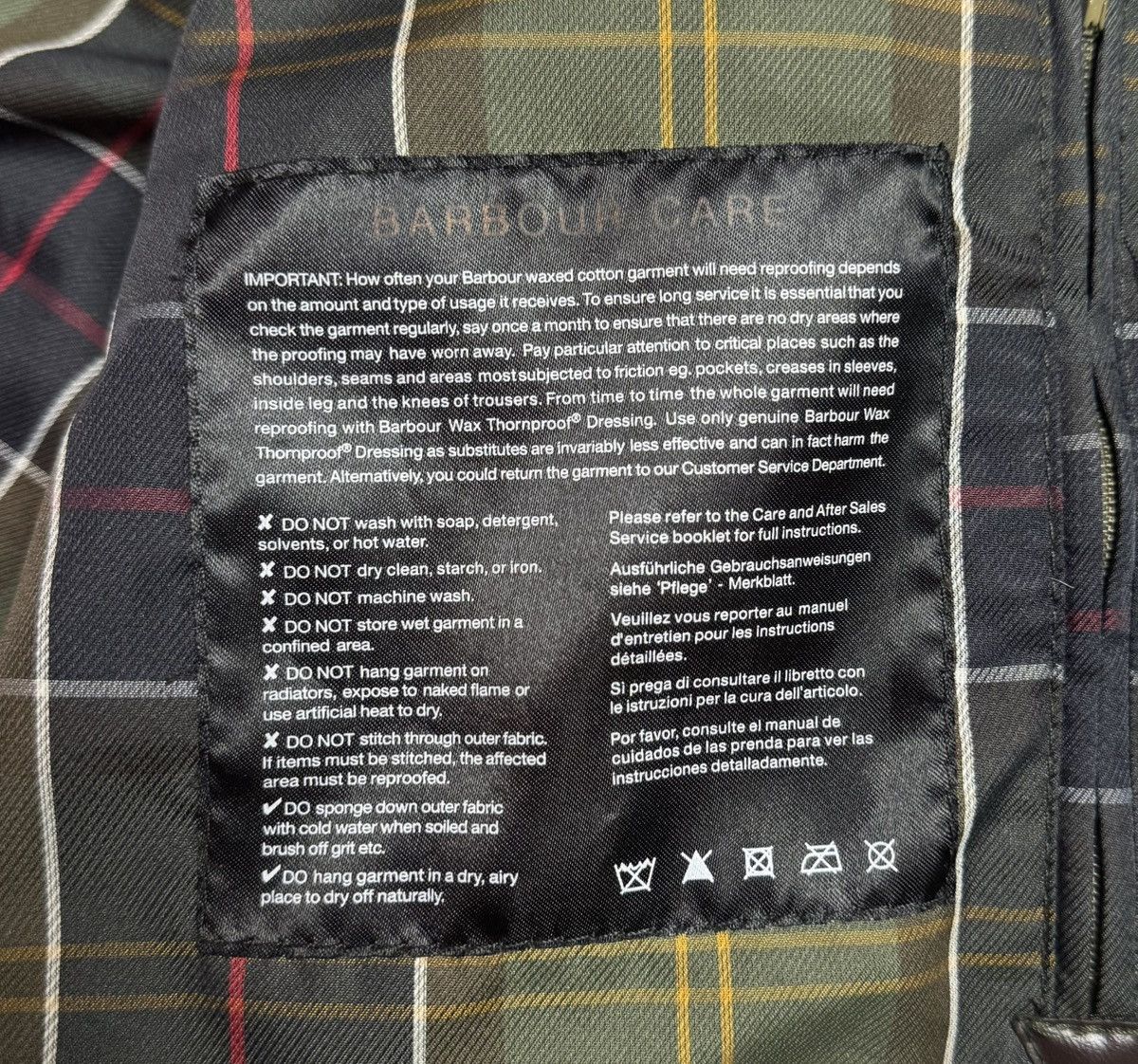 Barbour Barbour SMU Durham Wax Cotton Jacket size UK 18 US 14 Size XL / US 12-14 / IT 48-50 - 15 Thumbnail