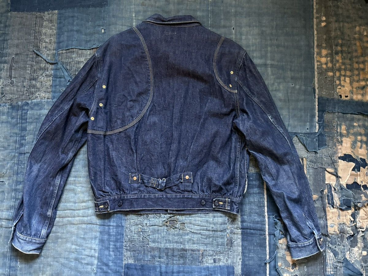 Kapital Kapital RINGOMAN jacket Indigo Denim Jacket Brand New Size US L / EU 52-54 / 3 - 2 Thumbnail